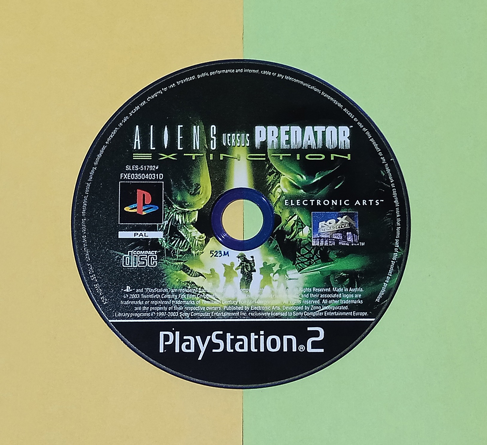بازی PS2 Alien versus Predator اورجینال
