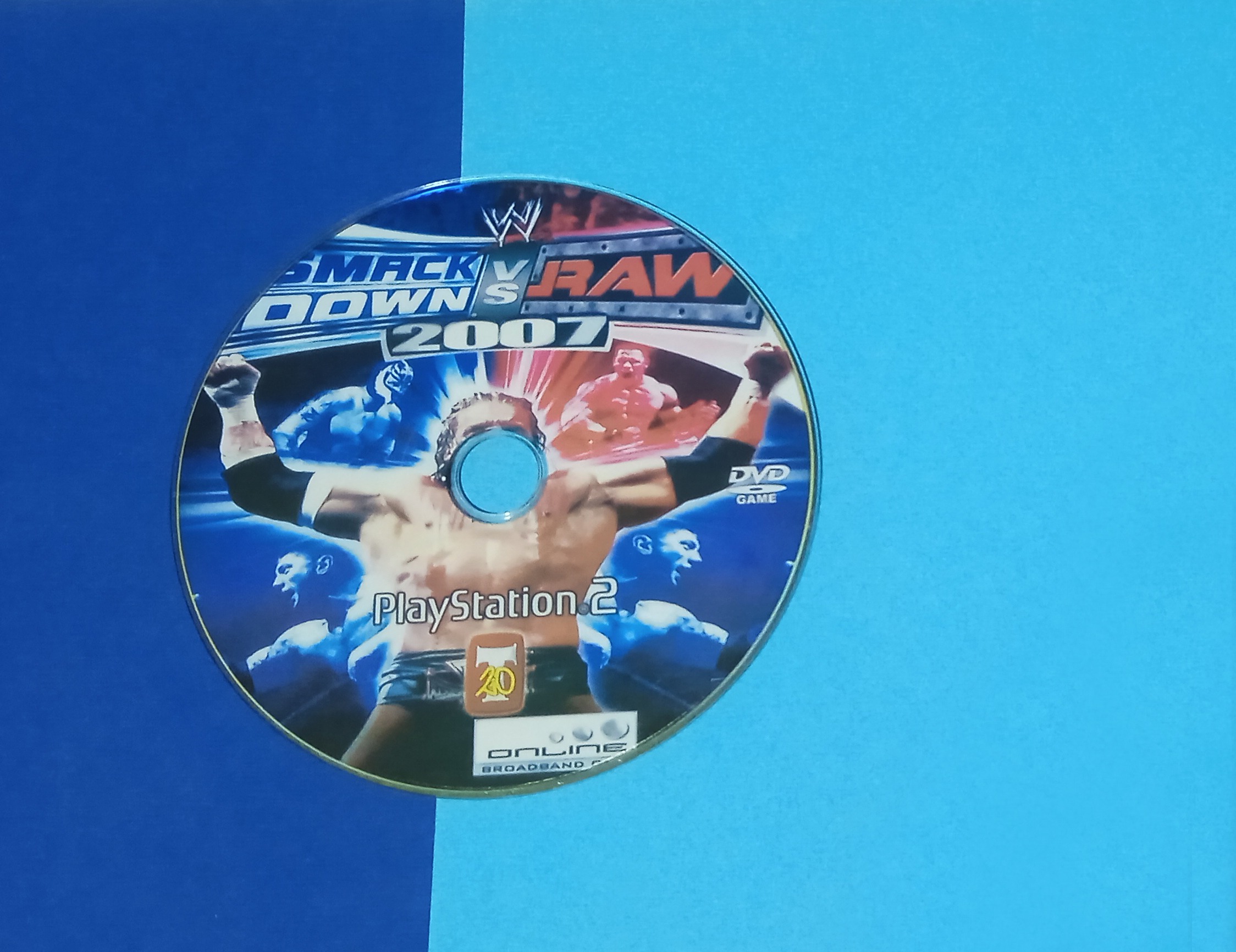 بازی PS2 Smack Down vs Raw 2007