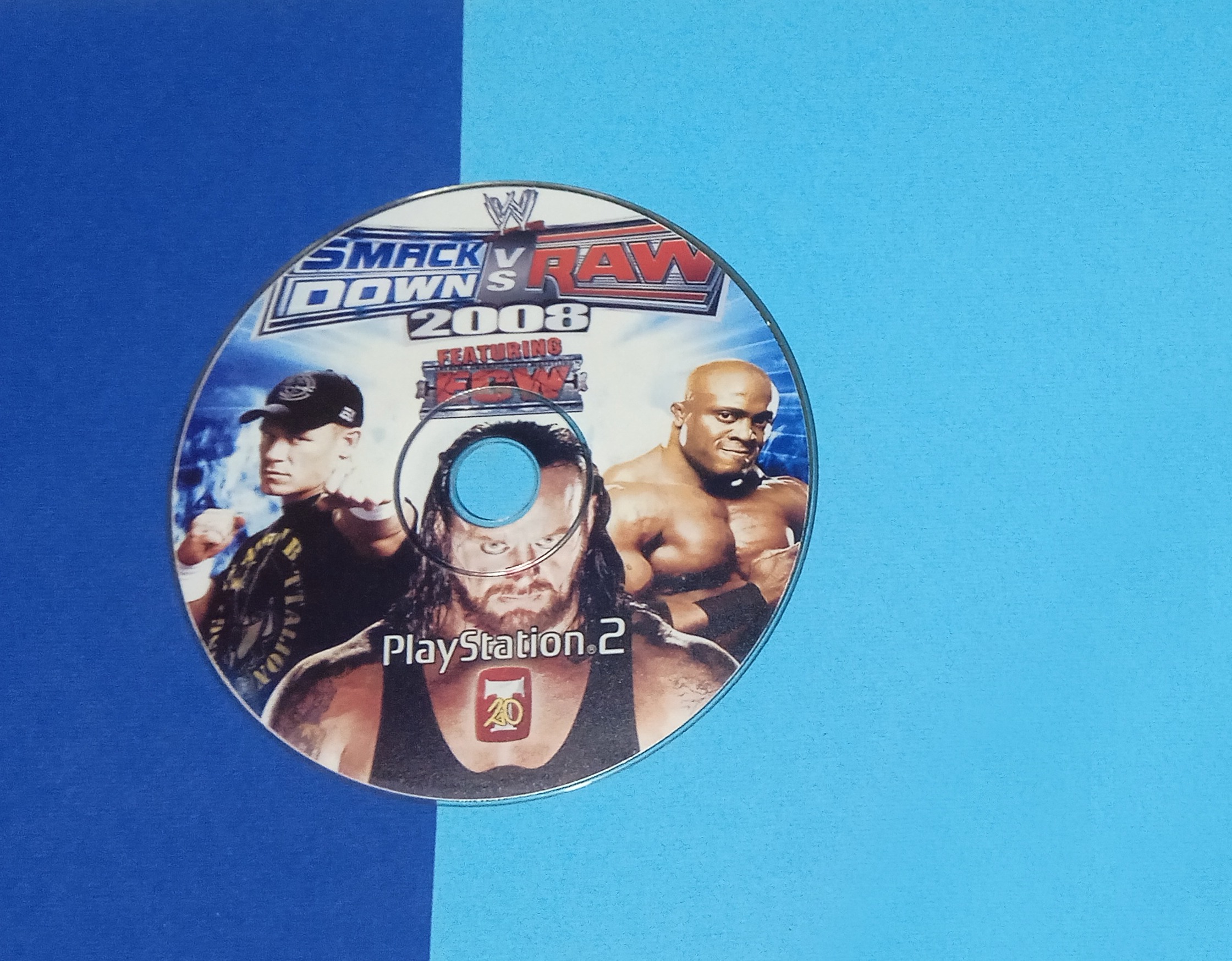 بازی PS2 Smack Down vs Raw 2008