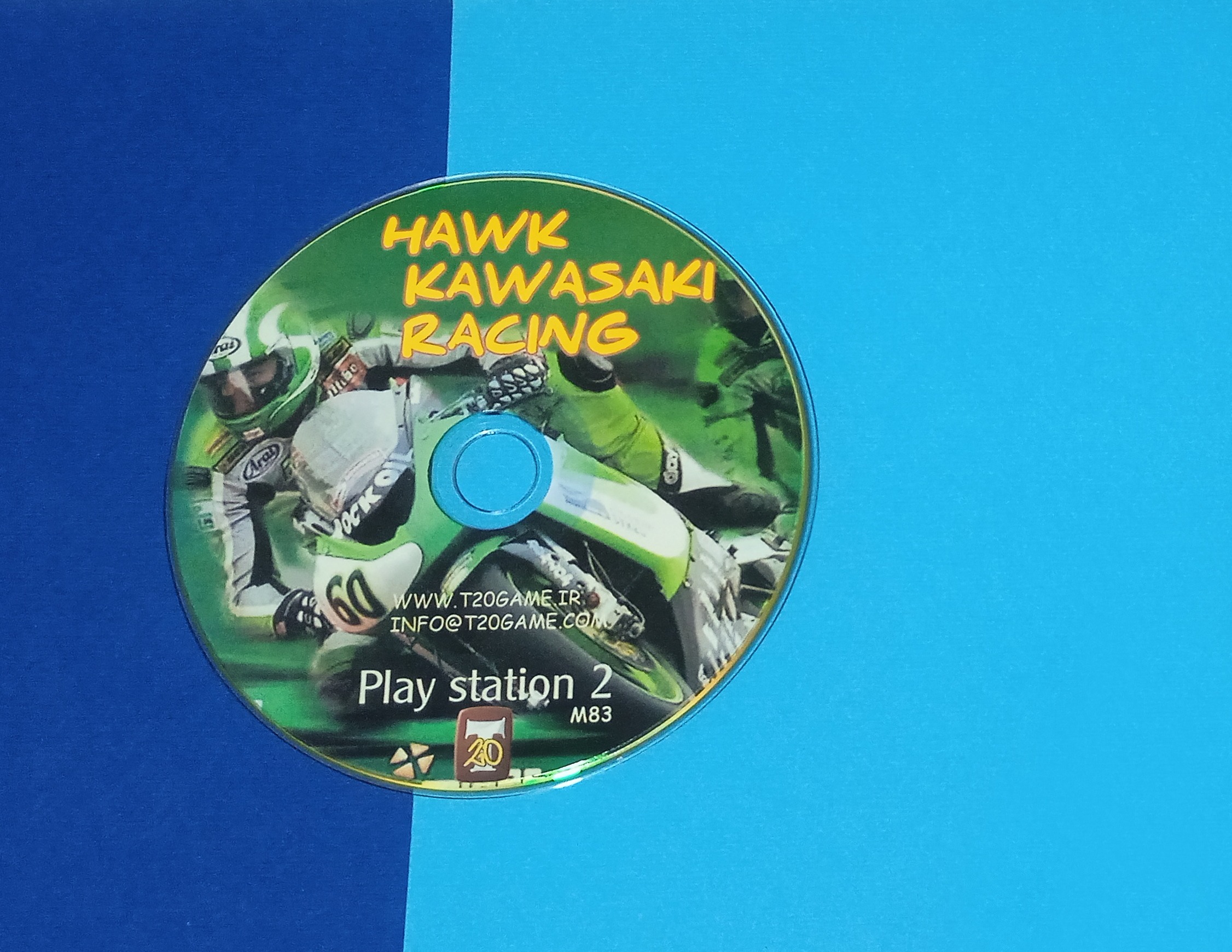 بازی PS2 Hawk Kawasaki Racing پلی استیشن 2