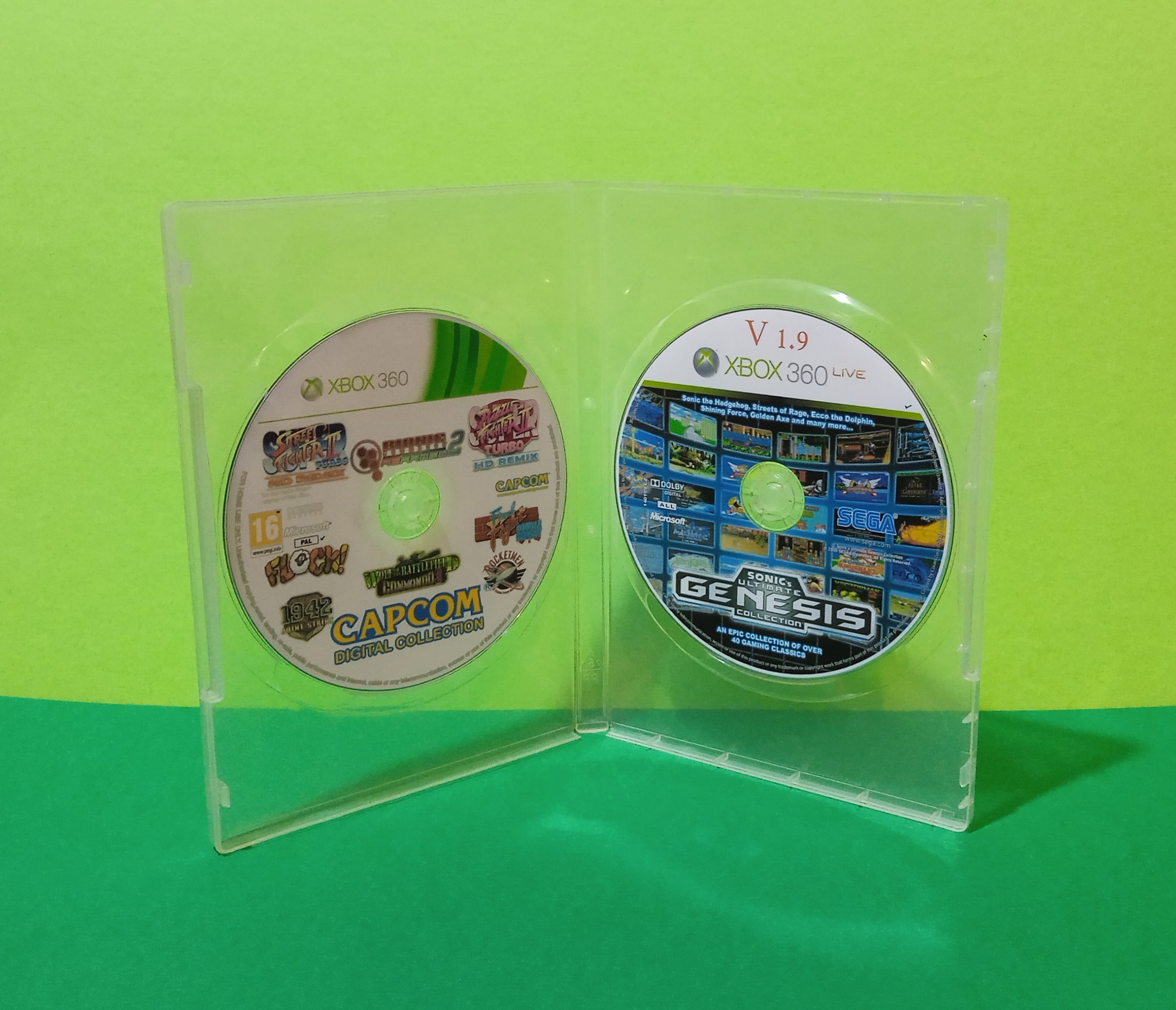 بازی کالکشن SEGA و XBOX 360 CAPCOM