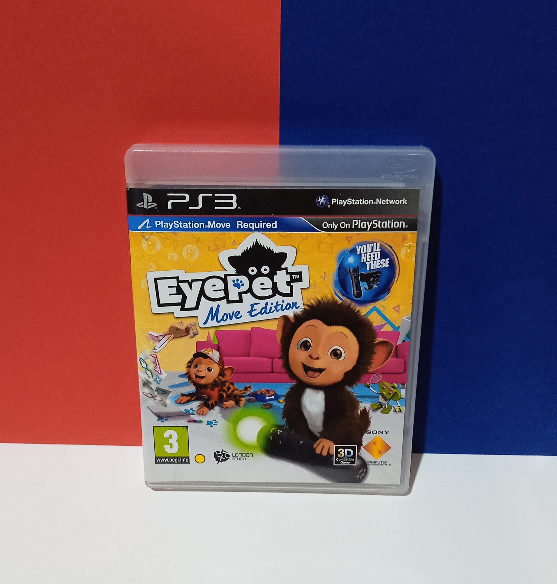 بازی موو PS3 Eye Pet Move Edition اورجینال