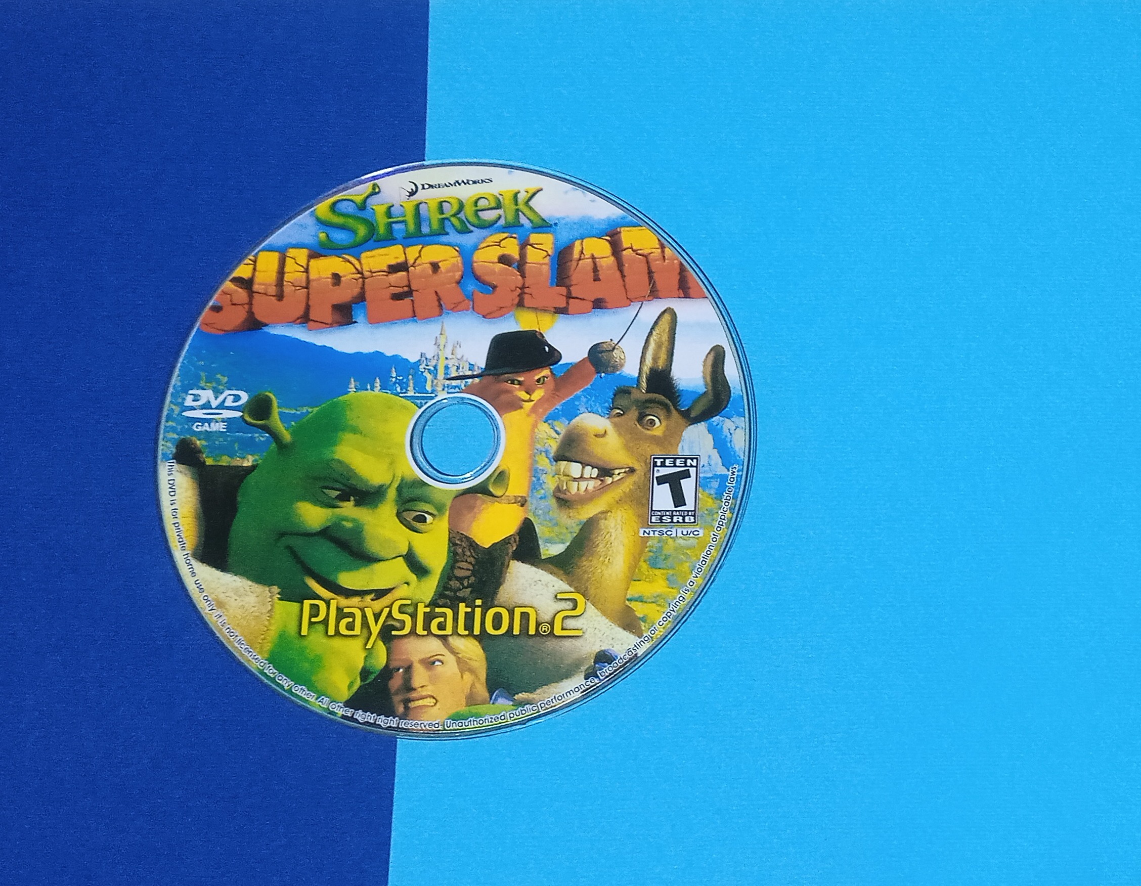 بازی PS2 Shrek Super Slam پلی استیشن 2