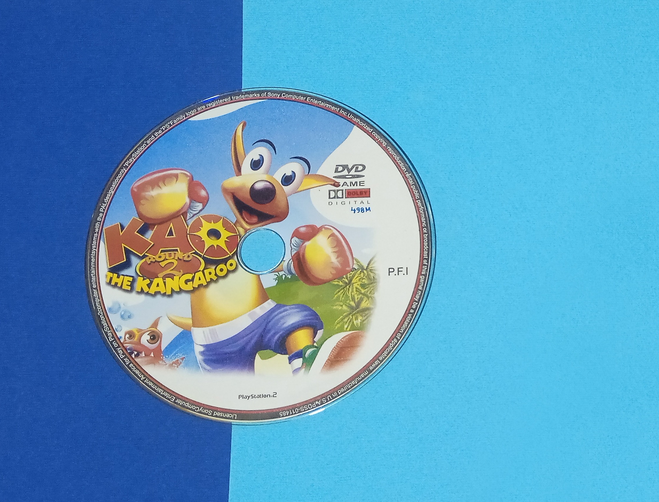 بازی PS2 KAO Round 2 پلی استیشن 2