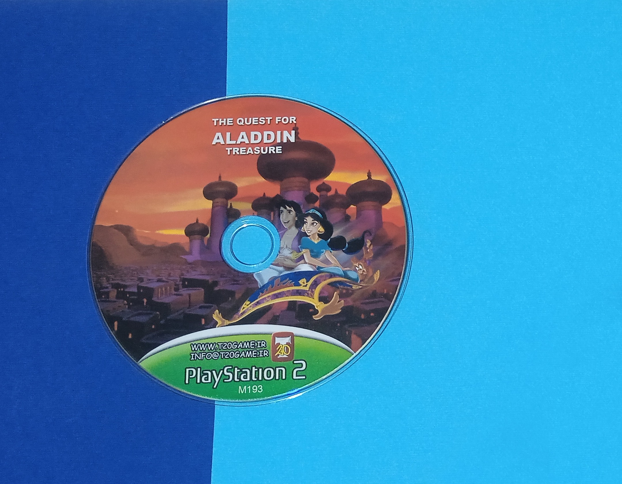 بازی PS2 Aladdin پلی استیشن 2