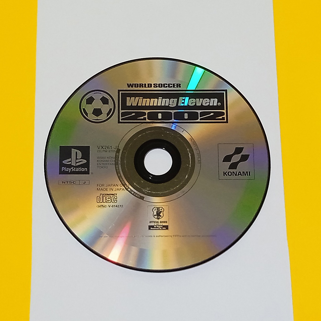 بازی فوتبال PS1 Winning Eleven 2002 اورجینال