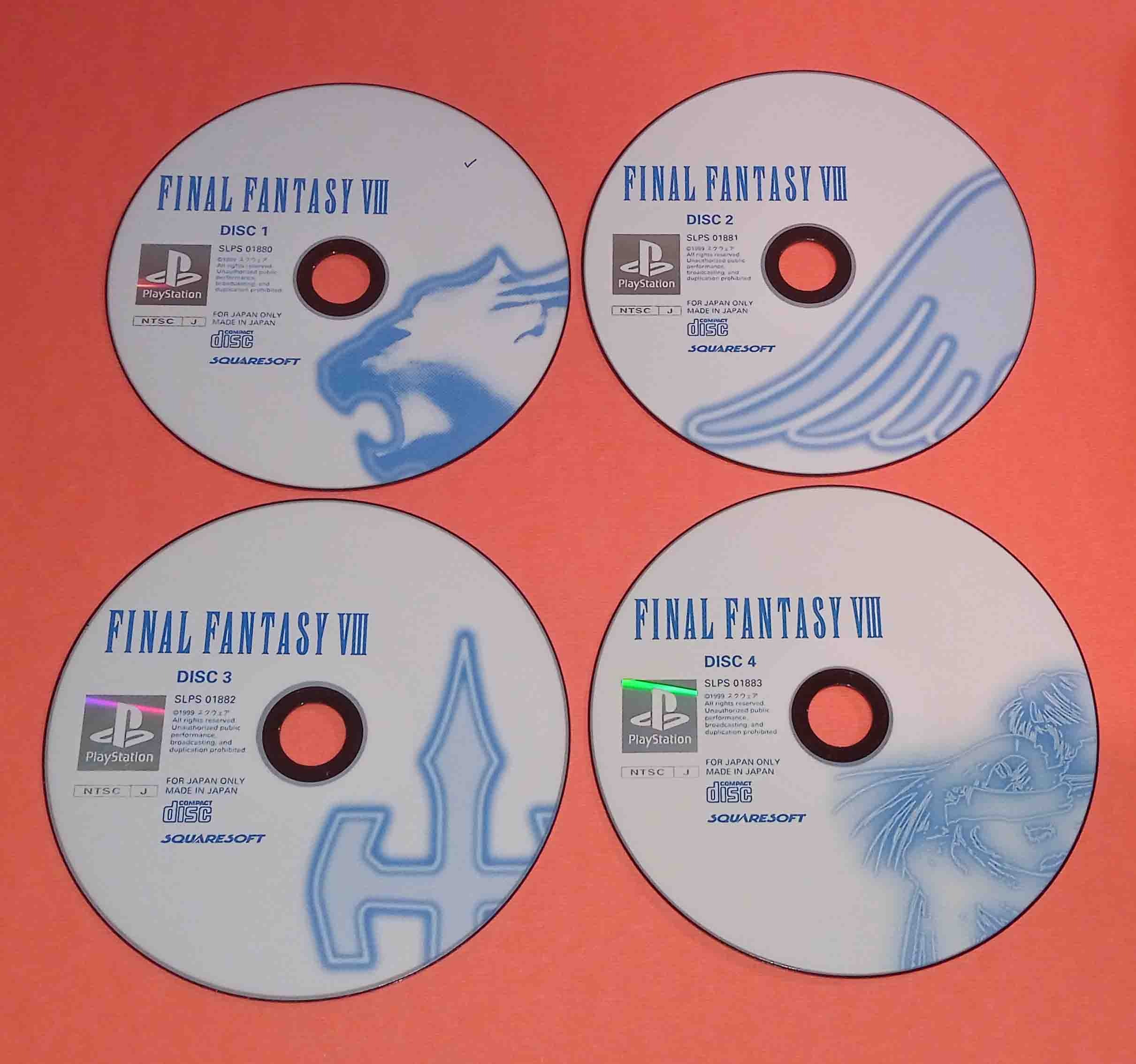 بازی PS1 Final Fantasy VIII اورجینال فاینال 8