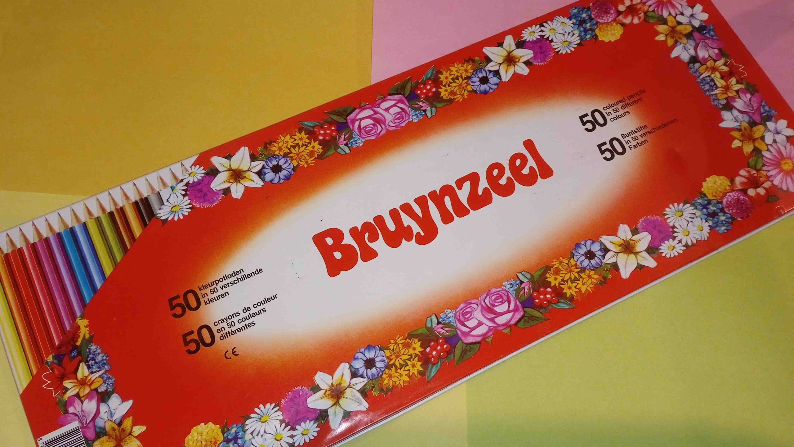 مداد رنگی 50 رنگ Bruynzeel برونزیل هلندی اصلی