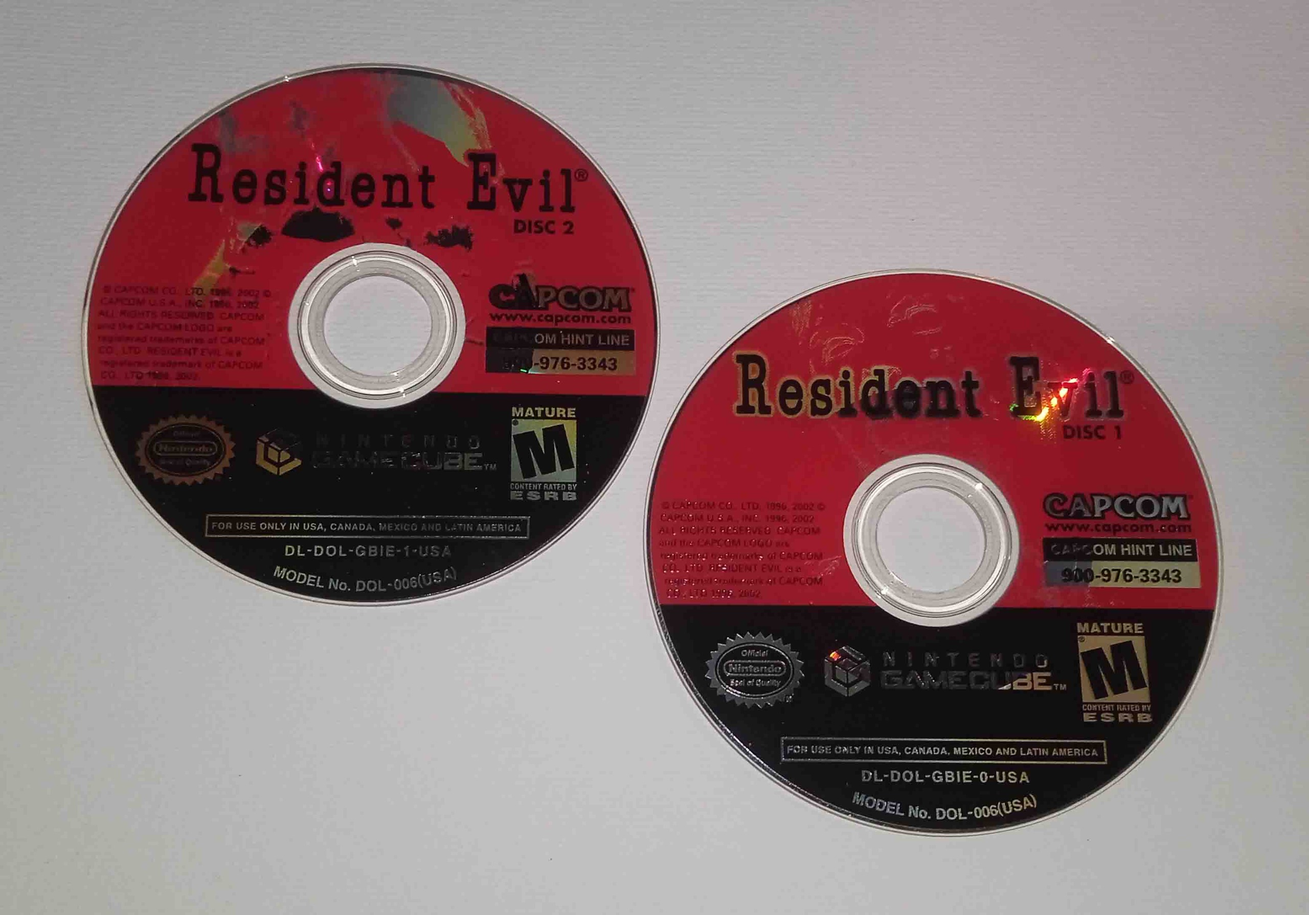بازی Game Cube Resident Evil اورجینال گیم کیوب