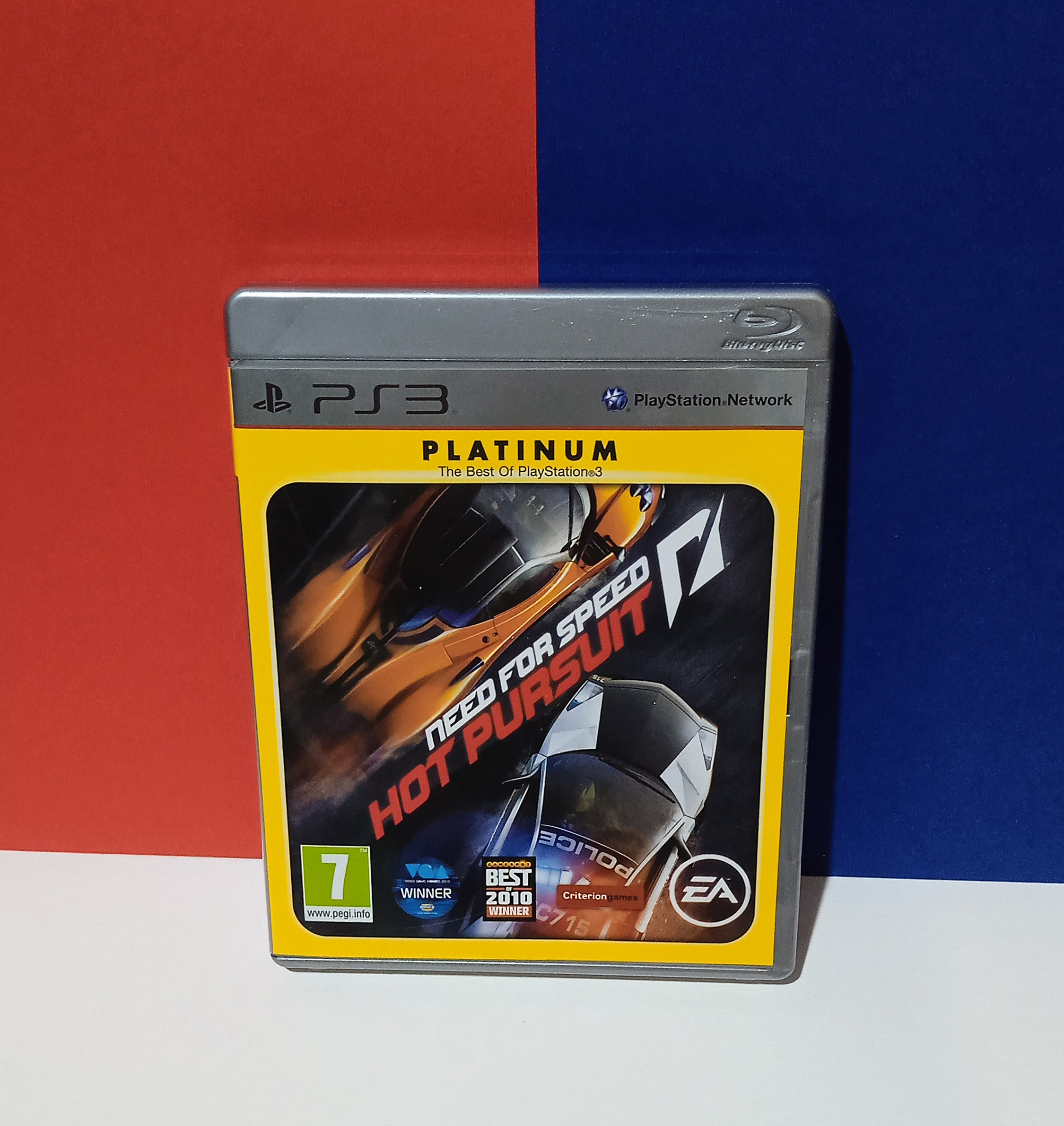 بازی PS3 Need For Speed Hot Pursuit اورجینال پلاتی