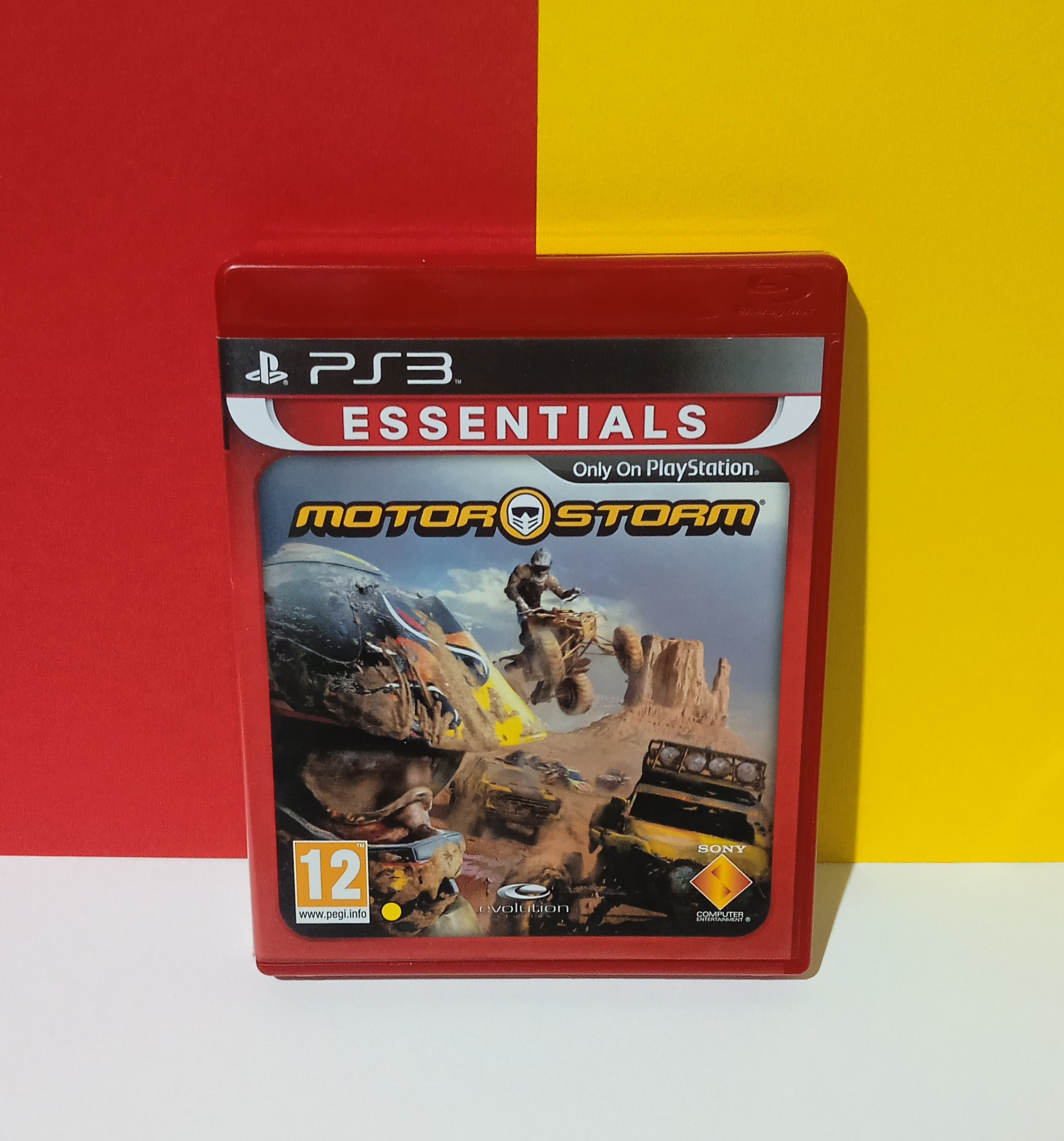 بازی PS3 Motor Storm اورجینال در حد اکبند