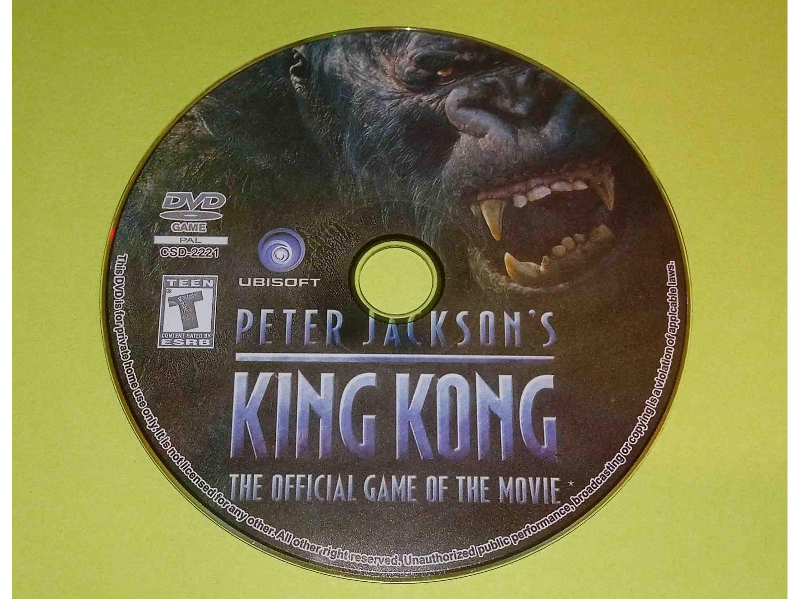 بازی PS2 King Kong مالزی پلی استیشن 2 PAL