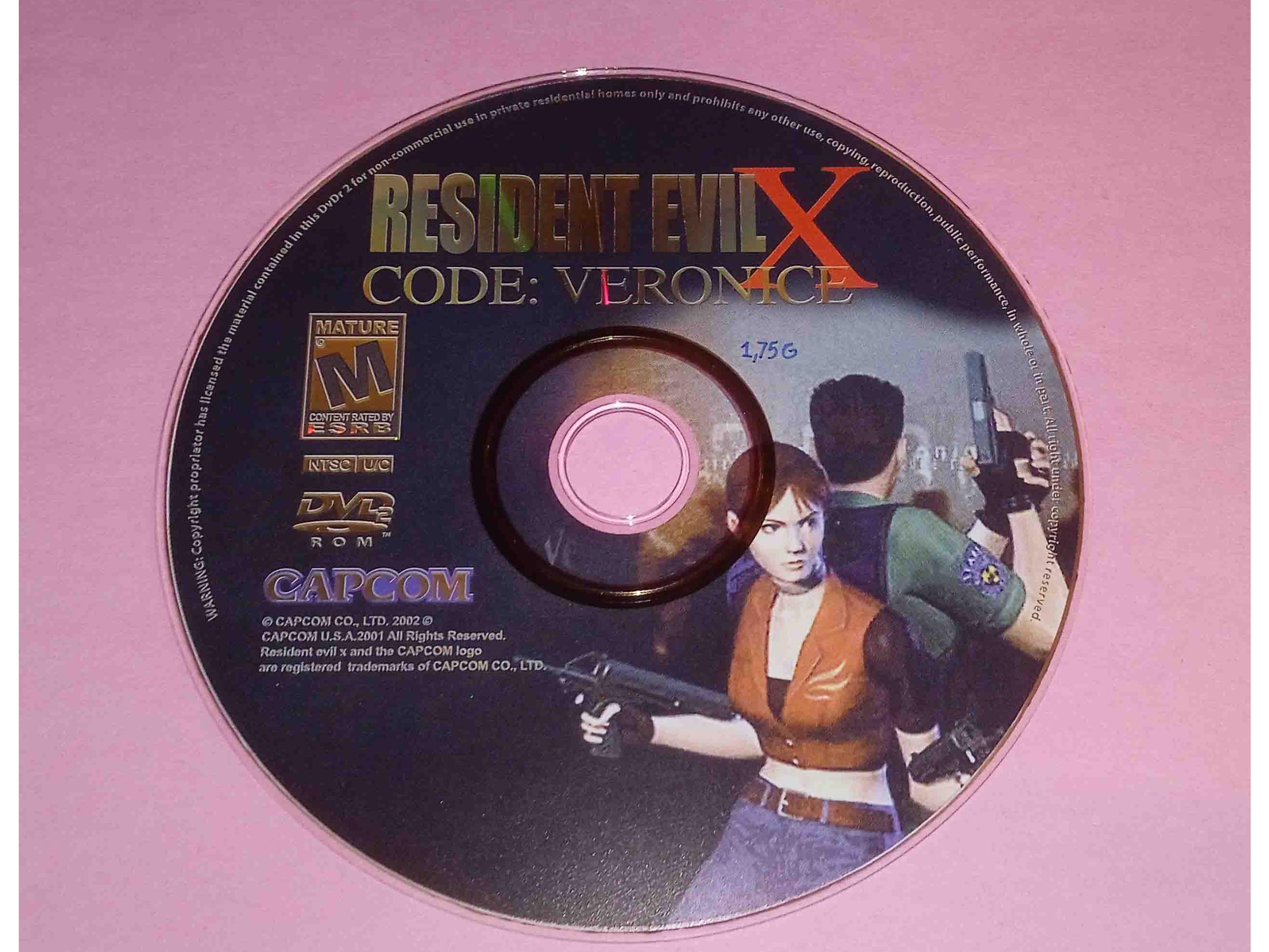 بازی PS2 Resident Evil Code Veronica مالزی پلی 2