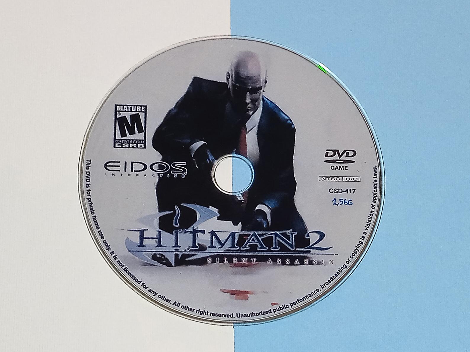 بازی PS2 Hitman 2 مالزی پلی استیشن 2