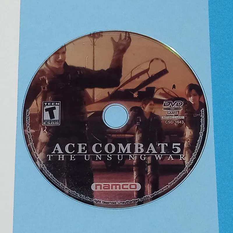 بازی PS2 Ace Combat 5 مالزی پلی استیشن 2