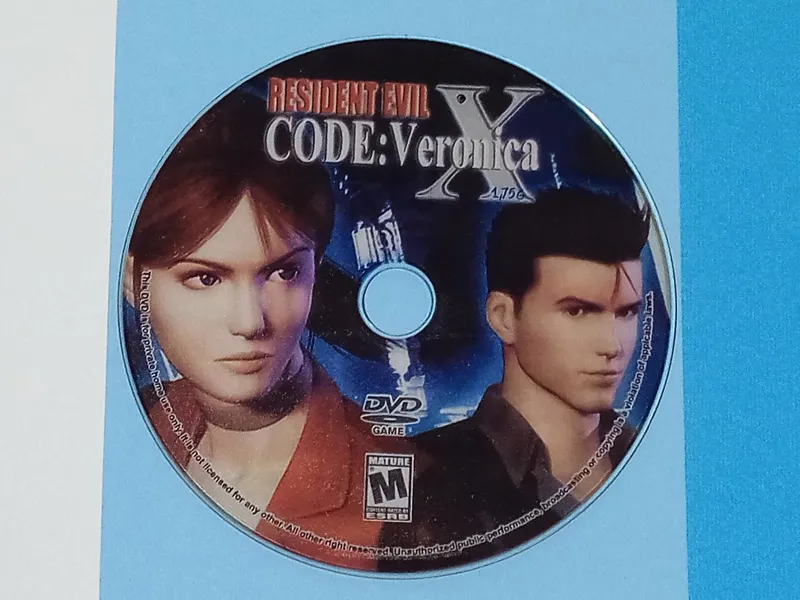 بازی PS2 Resident Evil Code Veronica مالزی پلی 2