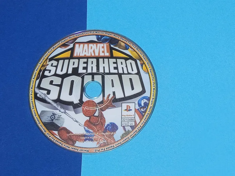 بازی PS2 Marvel Super Hero Squsd پلی استیشن 2
