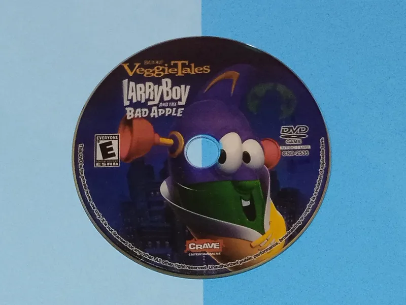 بازی PS2 Larry Boy Bad Apple مالزی پلی استیشن 2