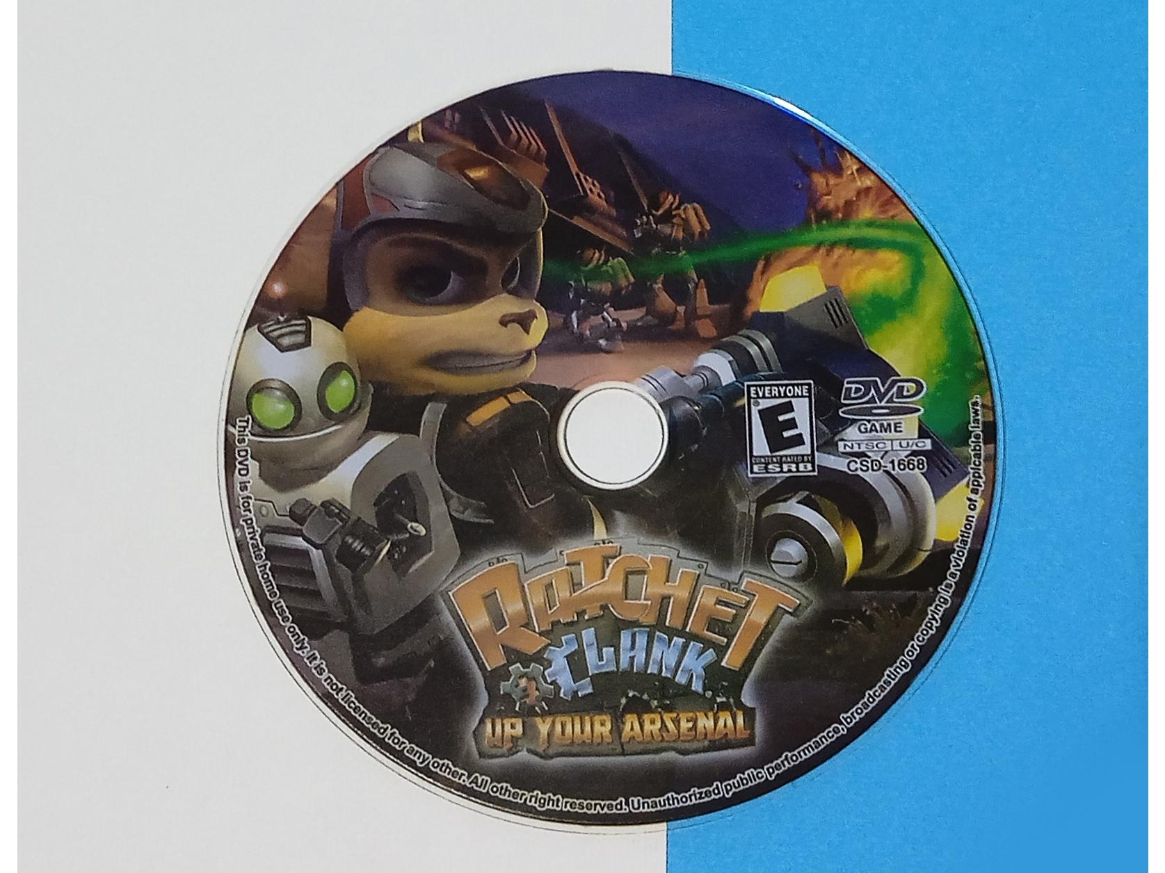 بازی PS2 Ratchet Clank Up Your Arsenal مالزی