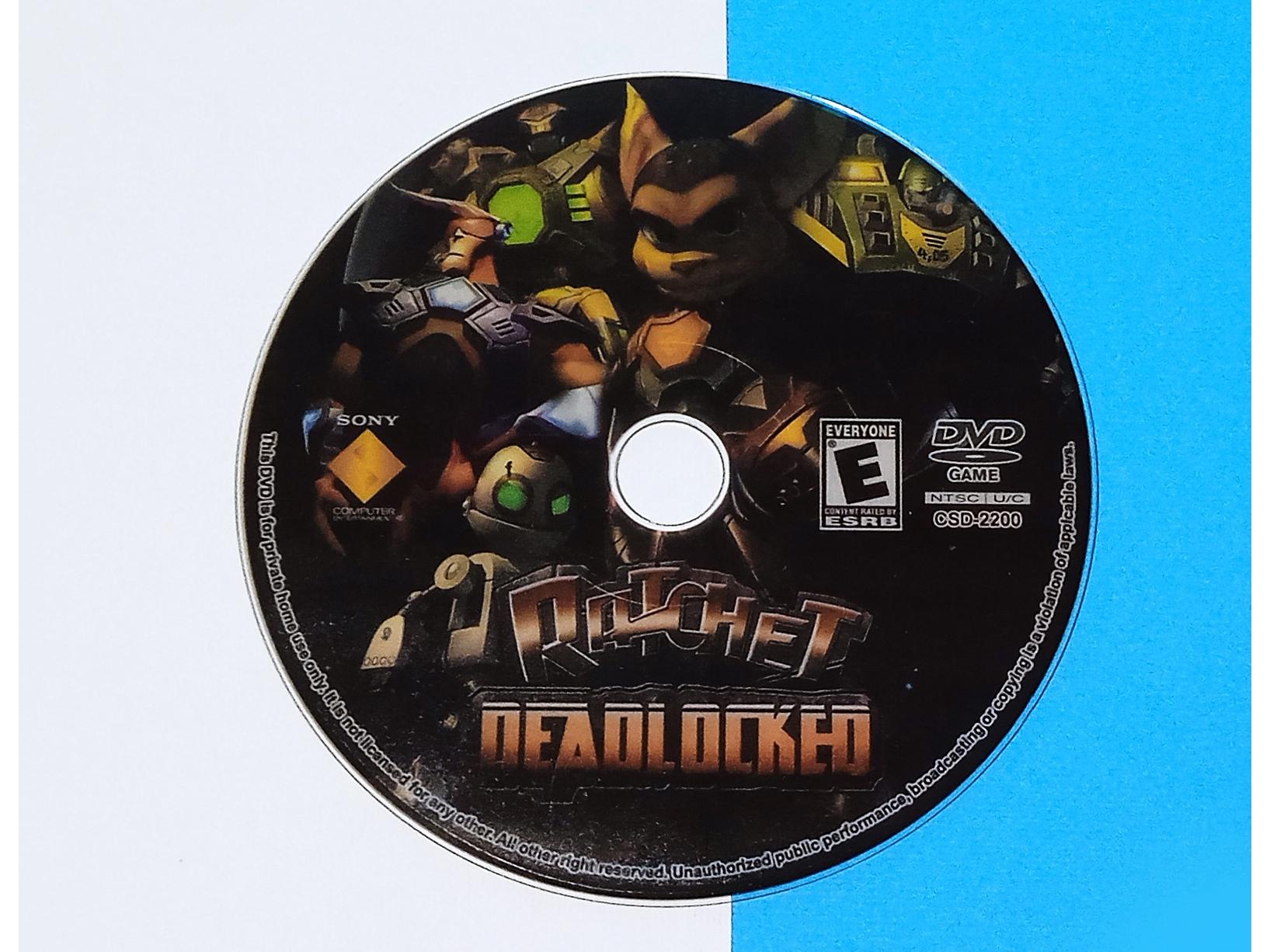 بازی PS2 Ratchet Clank Dead Locked مالزی پلی 2