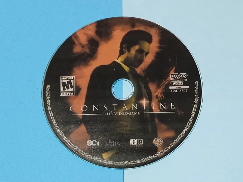 بازی PS2 Constantine مالزی پلی استیشن 2
