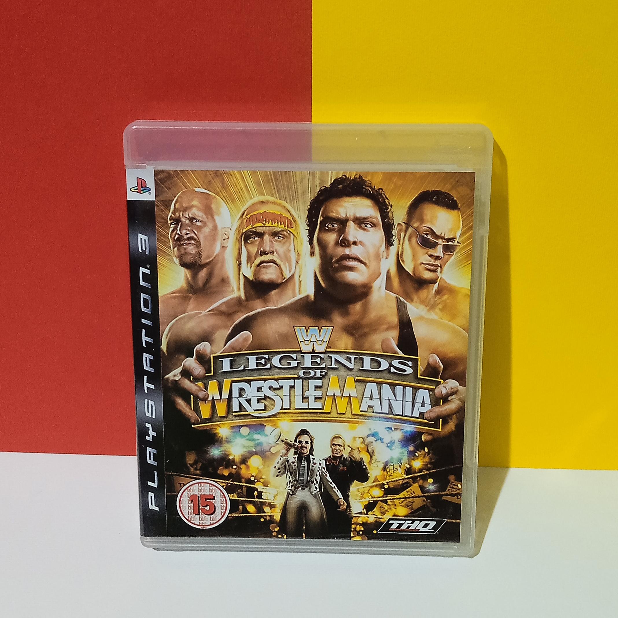 بازی PS3 WWE Legends of Wrestle Mania اورجینال