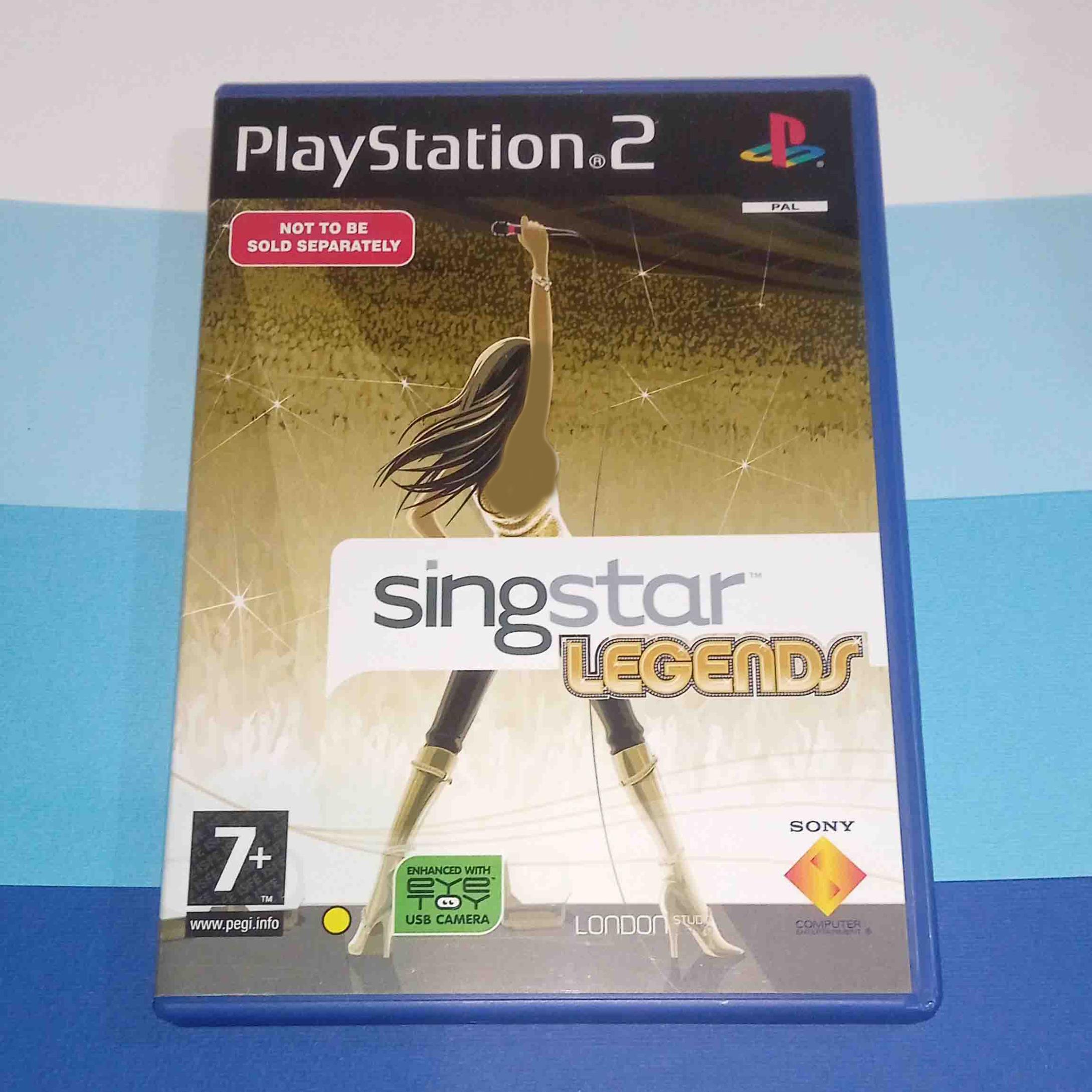 بازی PS2 Sing Star Legends اورجینال پلی استیشن 2