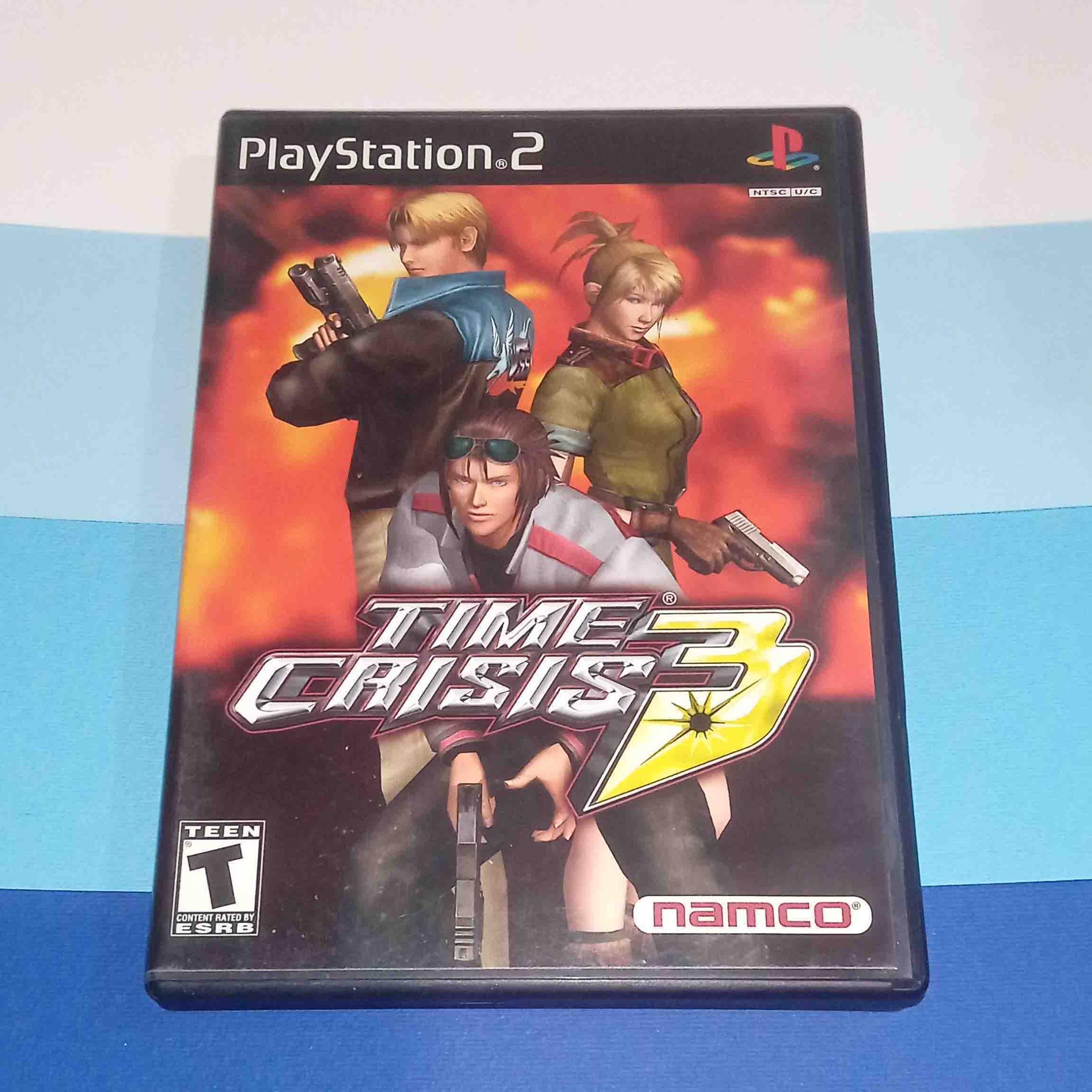 بازی PS2 Time Crisis 3 اورجینال پلی استیشن 2