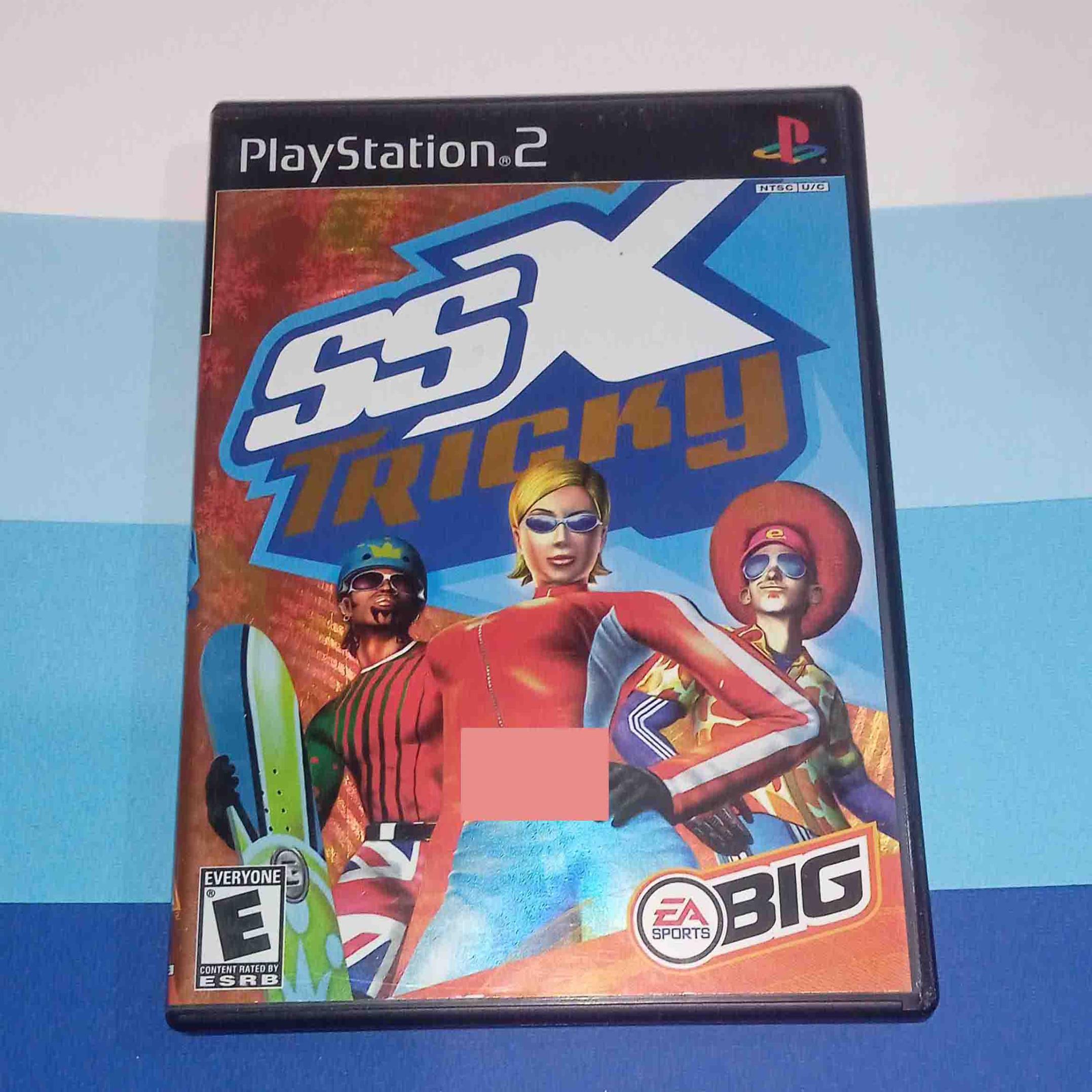 بازی اسنوبرد PS2 SSX Tricky اورجینال پلی استیشن 2