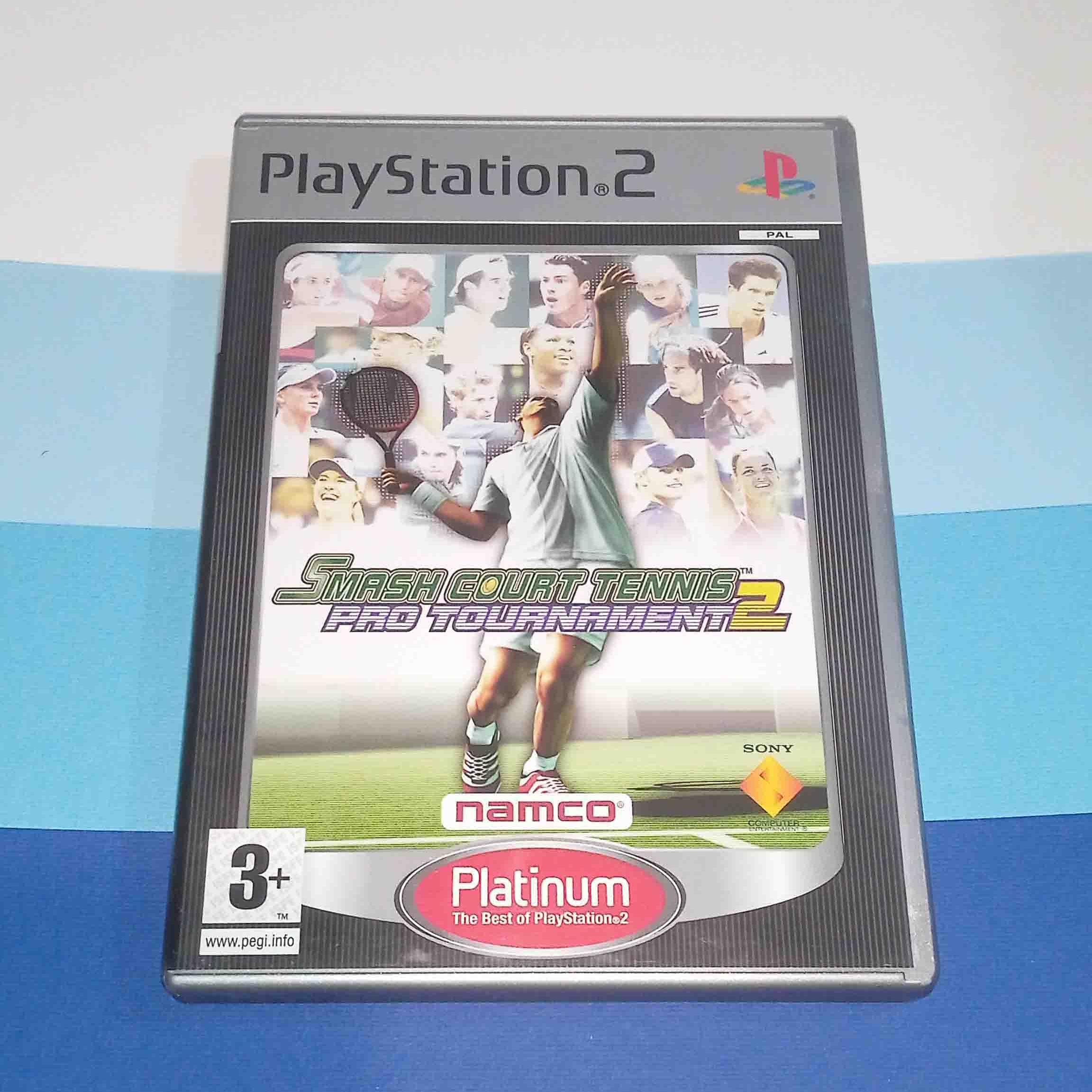 بازی تنیس PS2 Smash Court Tennis 2 اورجینال پلی 2