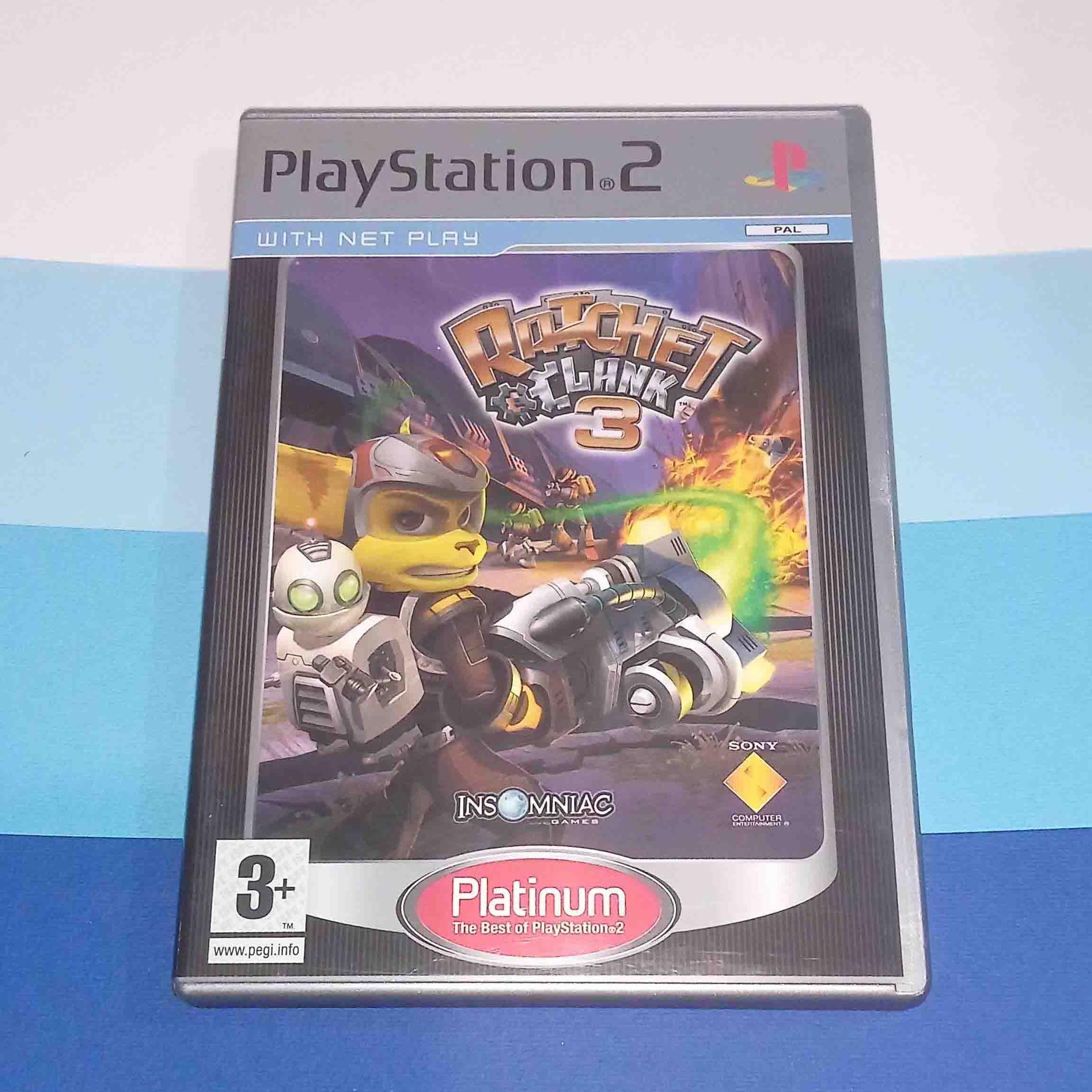 بازی PS2 Ratchet Clank 3 اورجینال پلی 2 درحد اکبند