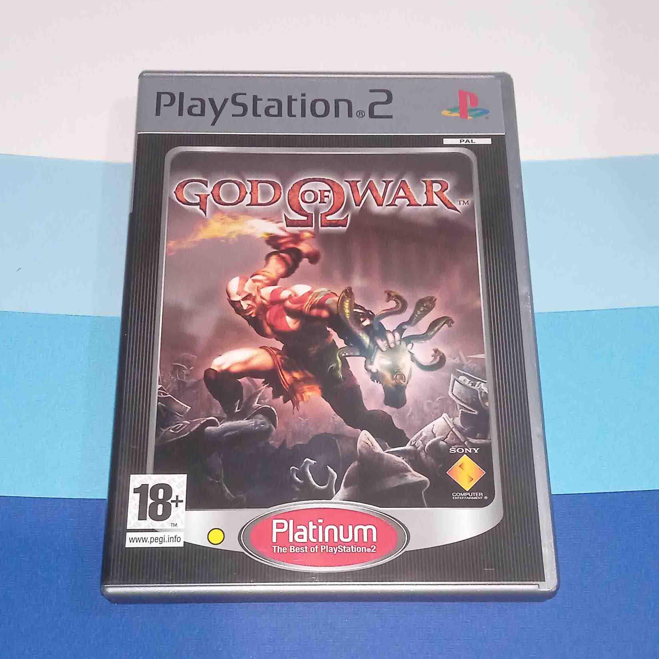 بازی PS2 God of War اورجینال پلی استیشن 2