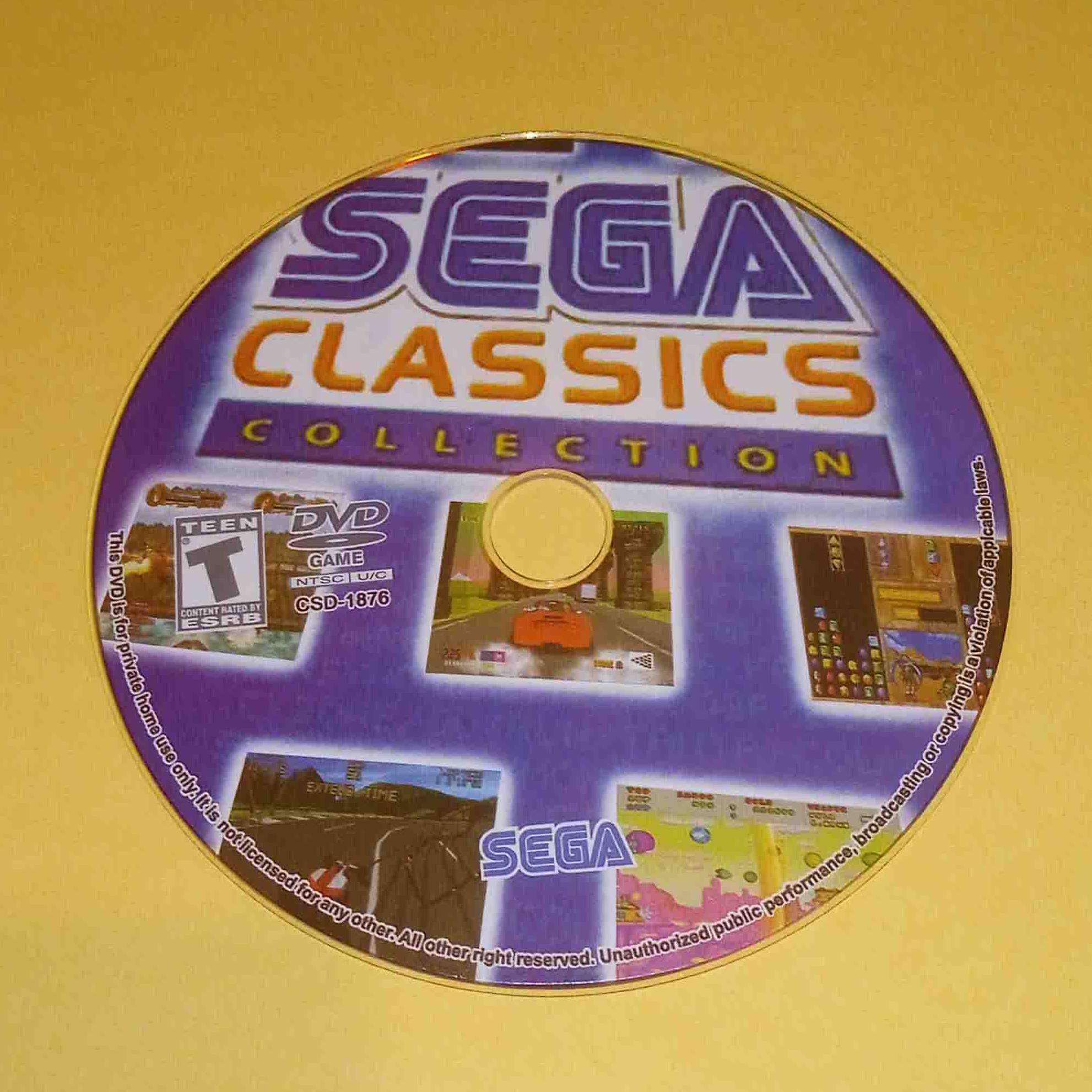 بازی PS2 Sega Classics Collection مالزی پلی 2