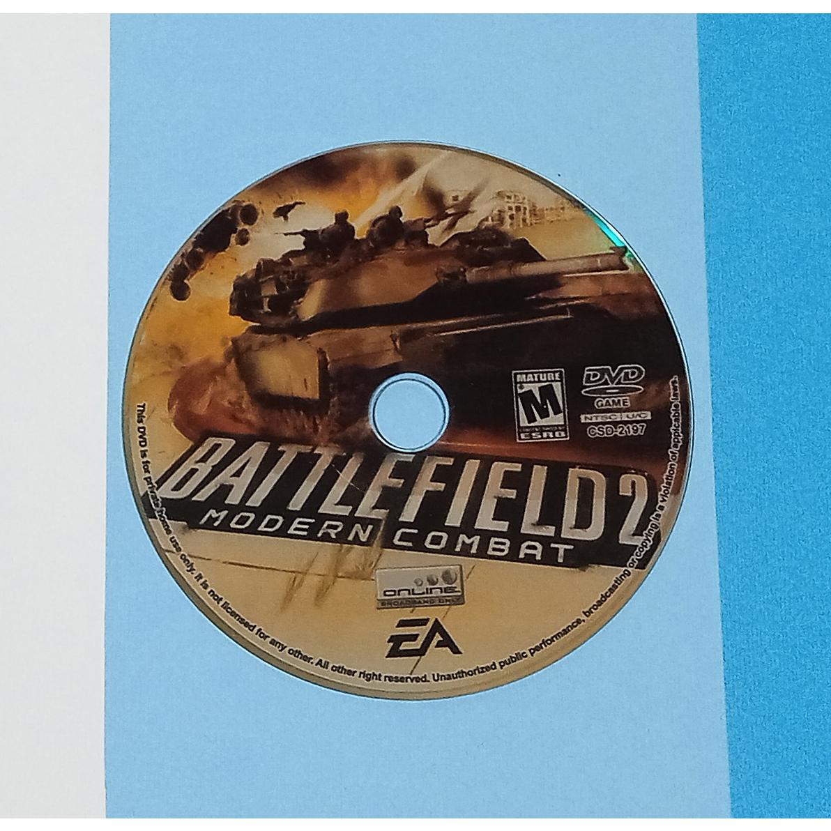 بازی PS2 Battlefield 2 Modern Combat مالزی پلی 2