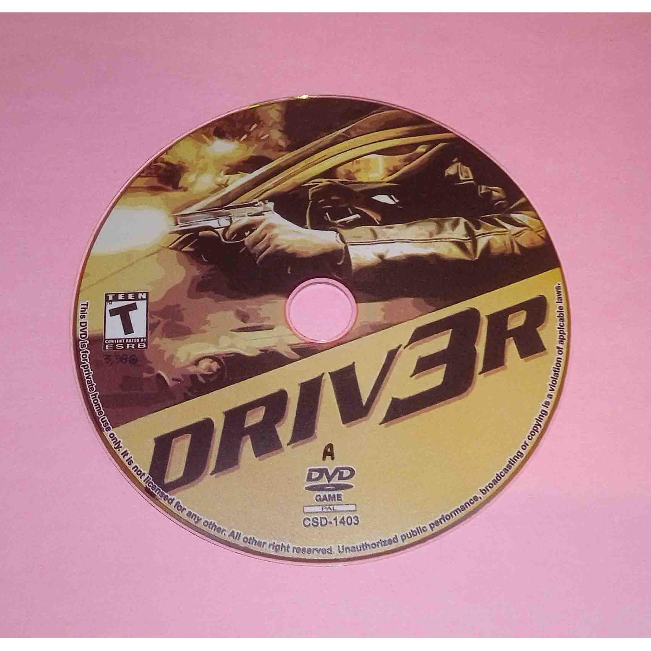 بازی PS2 Driver 3 مالزی پلی استیشن 2 PAL