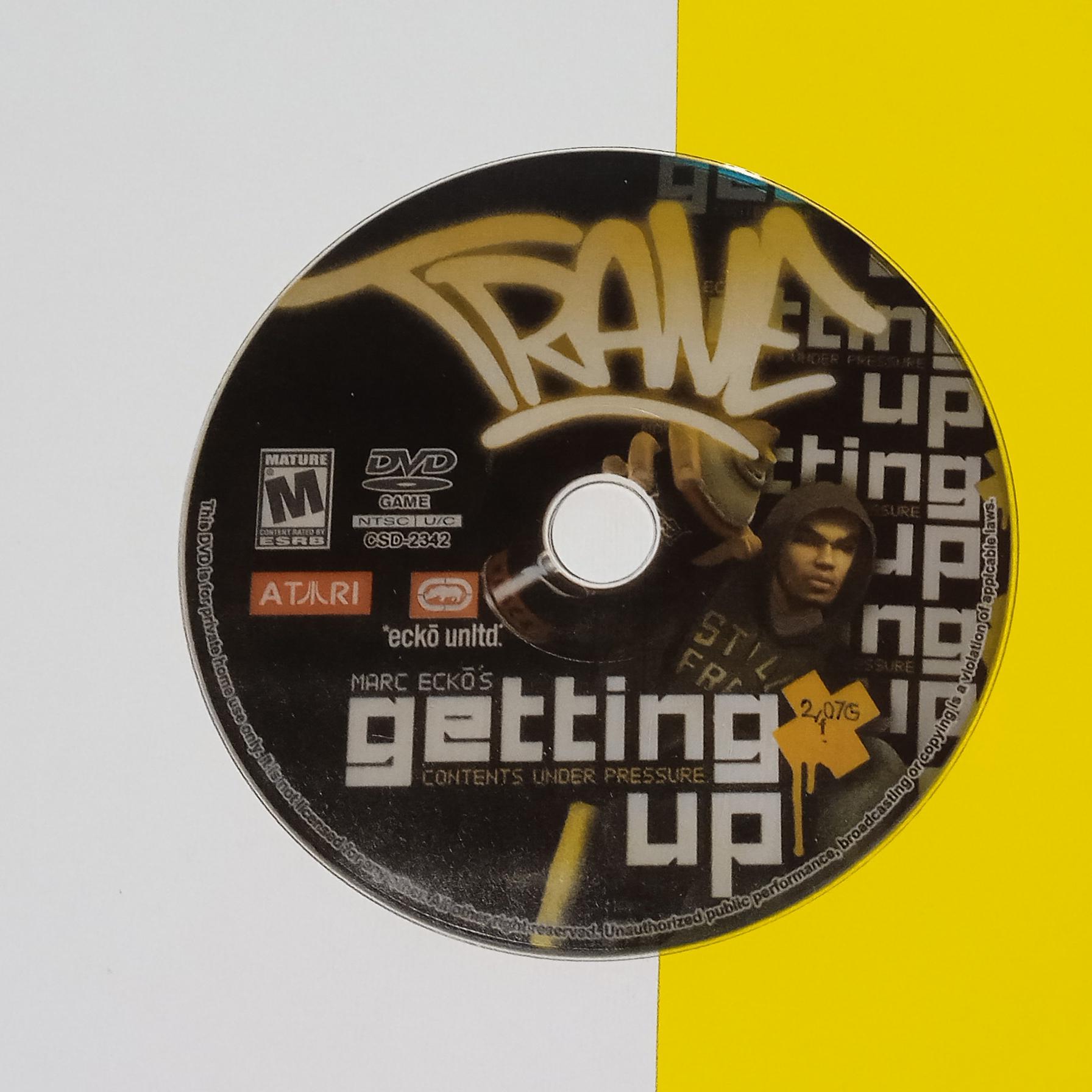 بازی PS2 Getting Up مالزی پلی استیشن 2