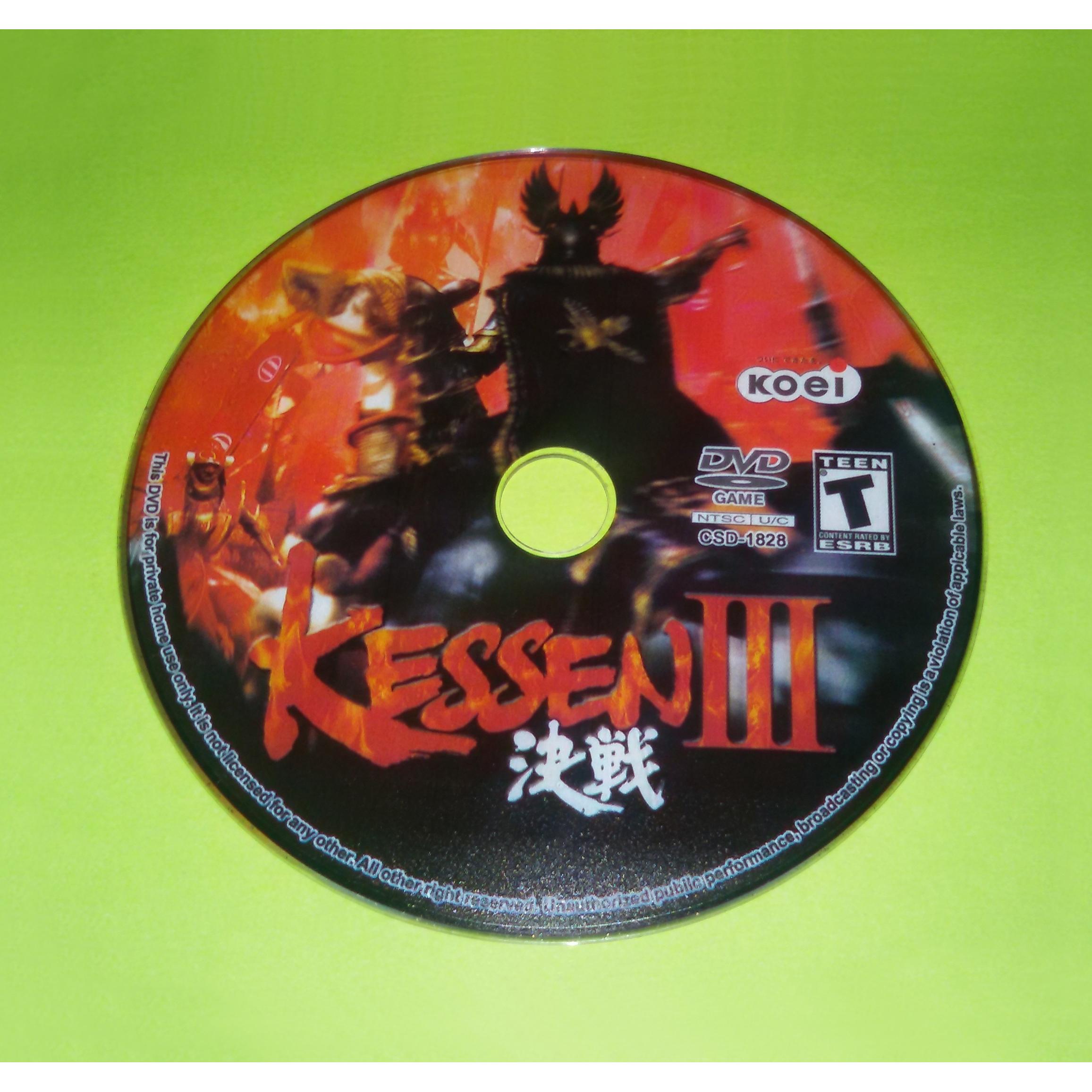 بازی PS2 Kessen 3 مالزی پلی استیشن 2