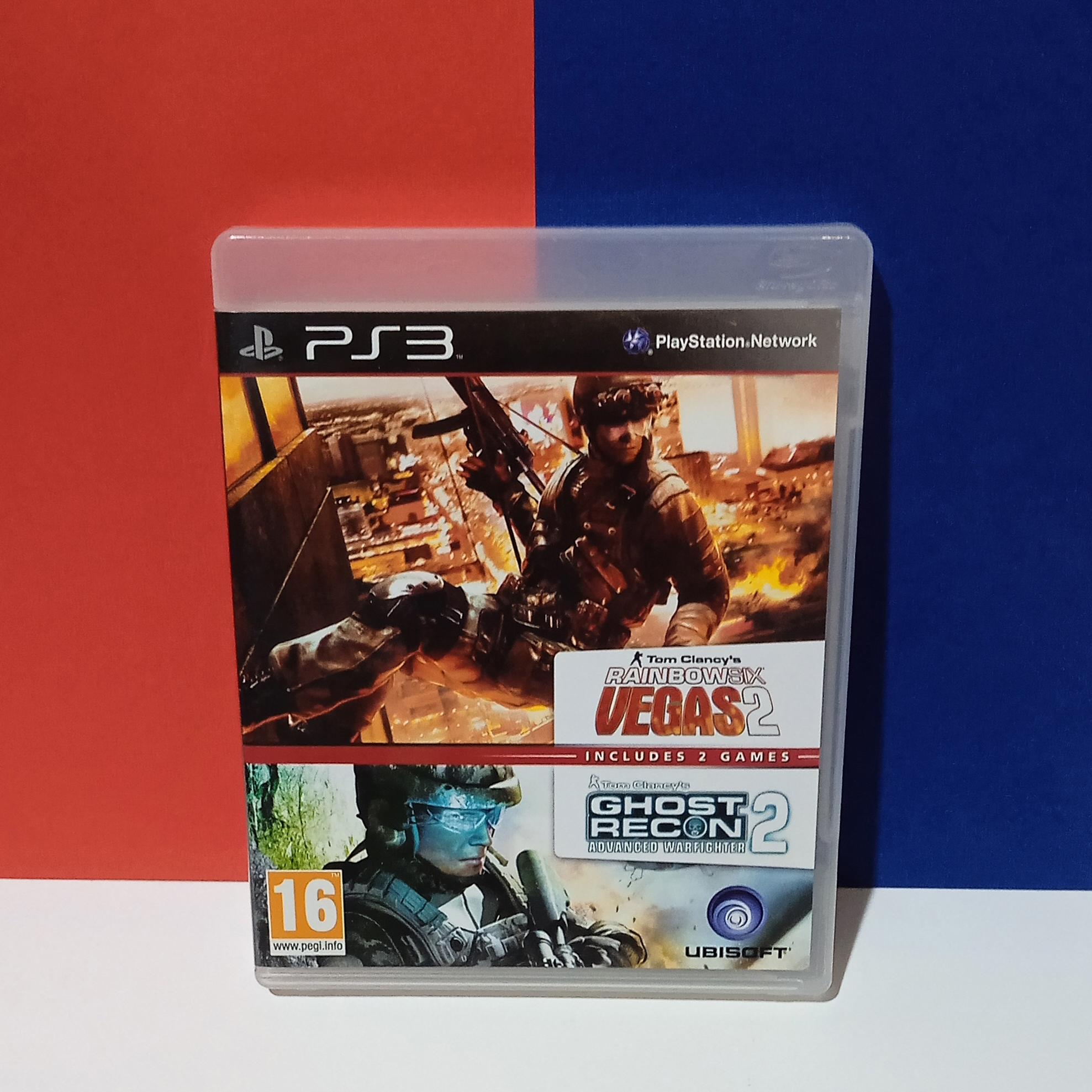 بازی PS3 Rainbow Six Vegas 2 Ghost Recon 2 پلی 3