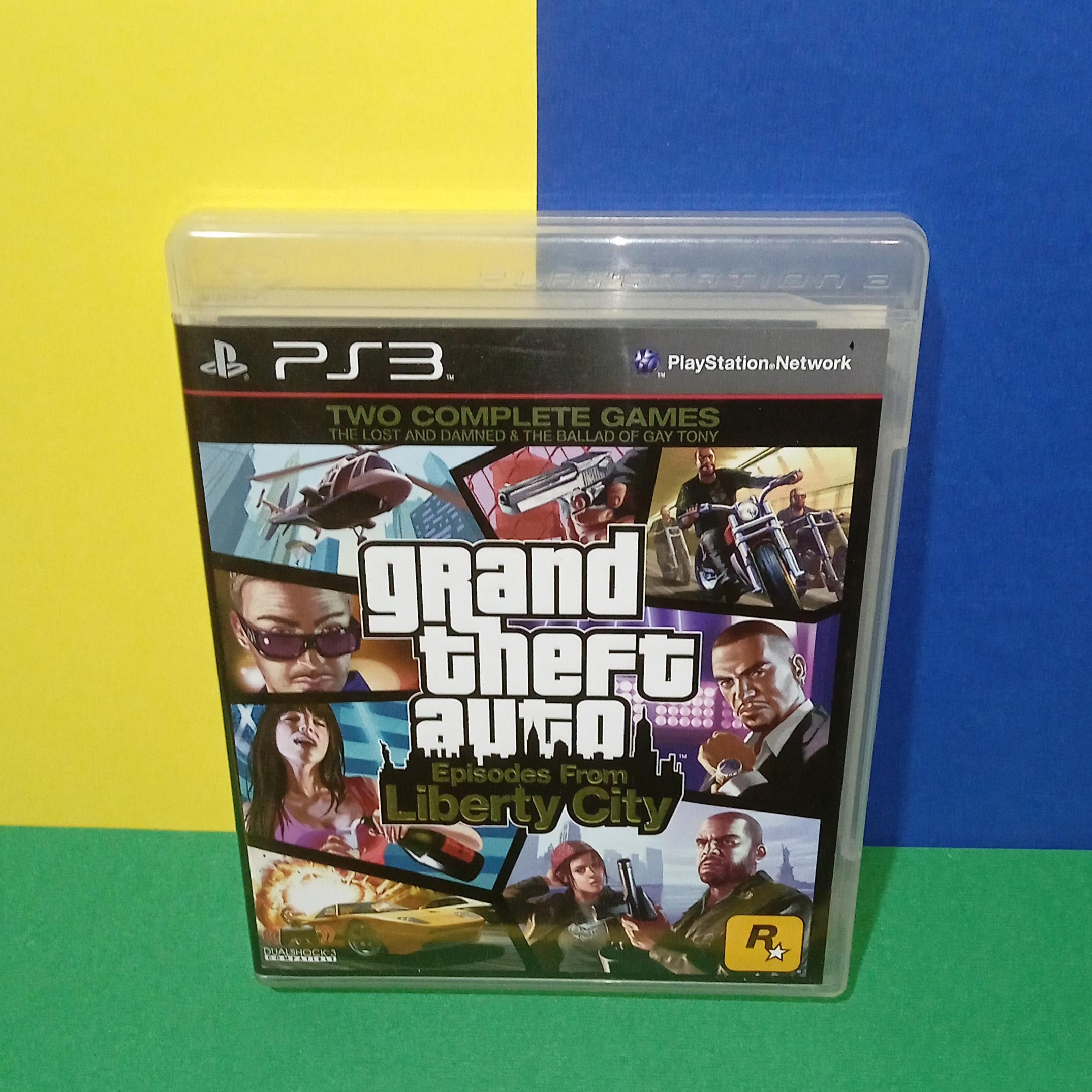 بازی PS3 GTA Episode From Liberty City اورجینال