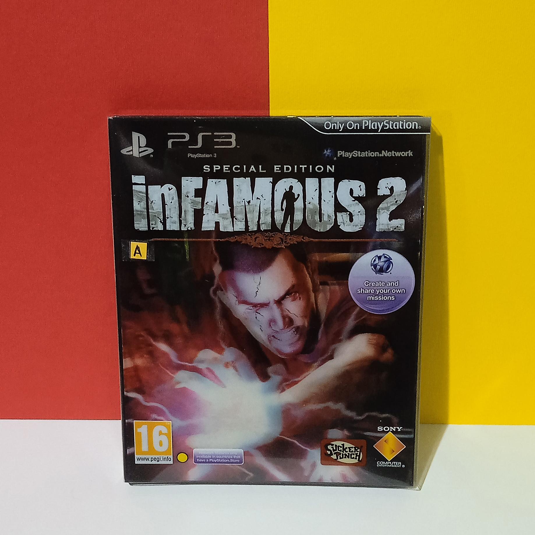 بازی PS3 Infamous 2 Special Edition درحد اکبند