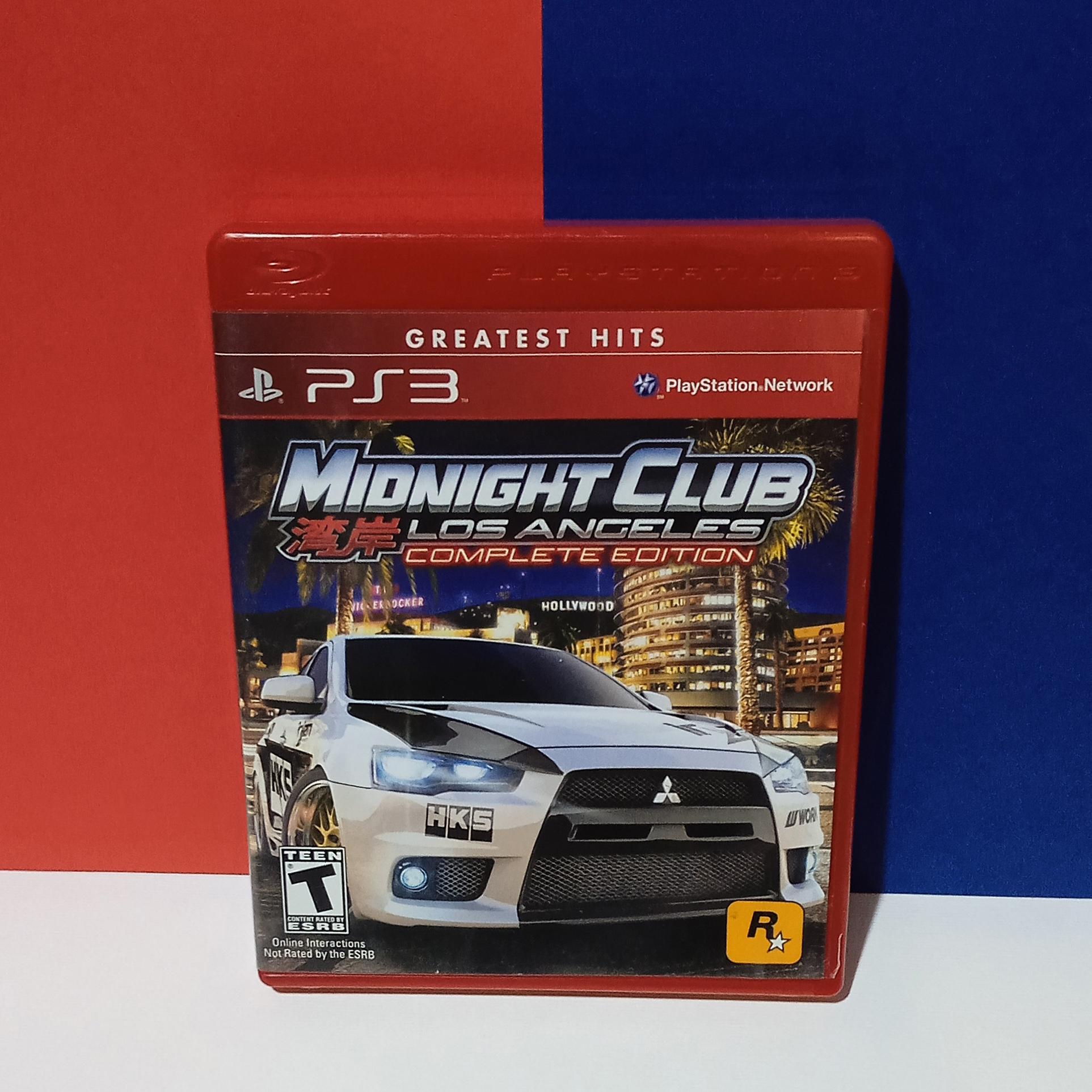 بازی PS3 Midnight Club Los Angeles اورجینال پلی 3