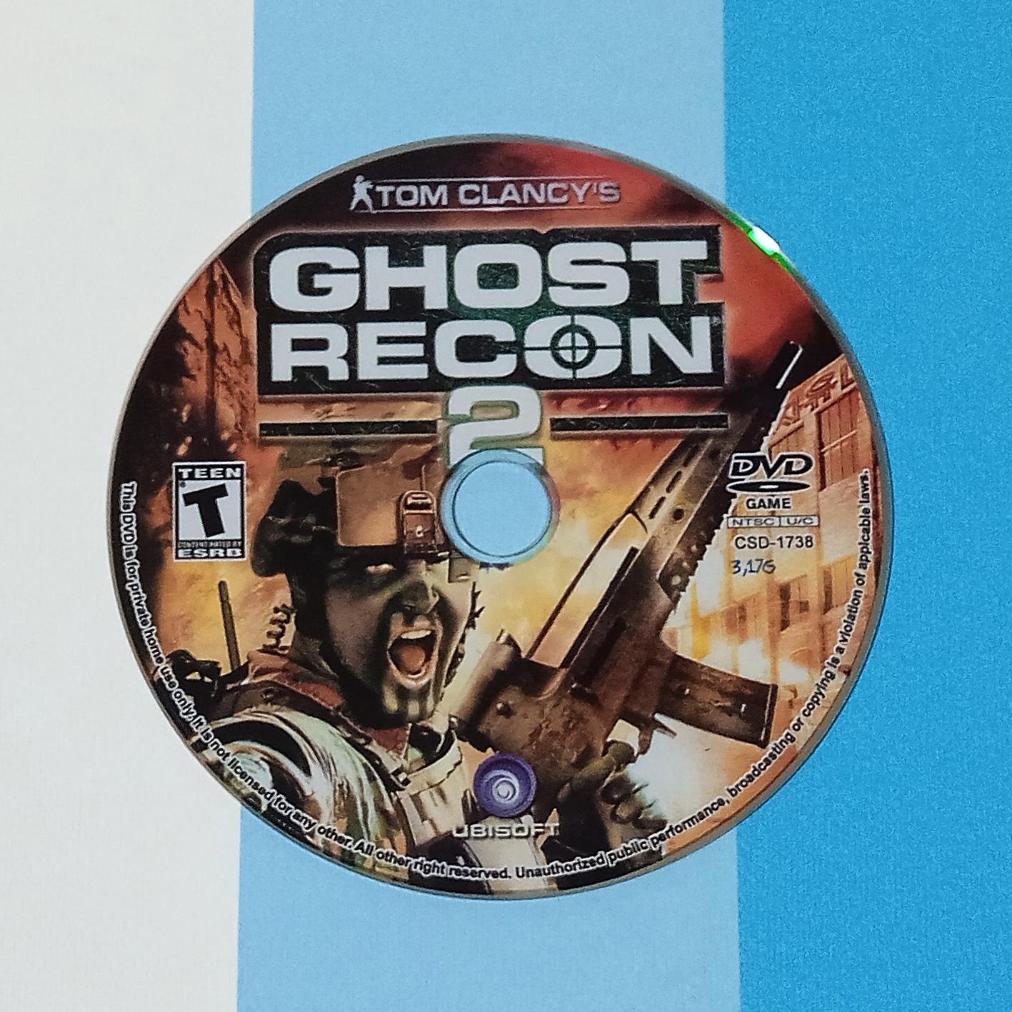بازی PS2 Ghost Recon 2 مالزی پلی استیشن 2