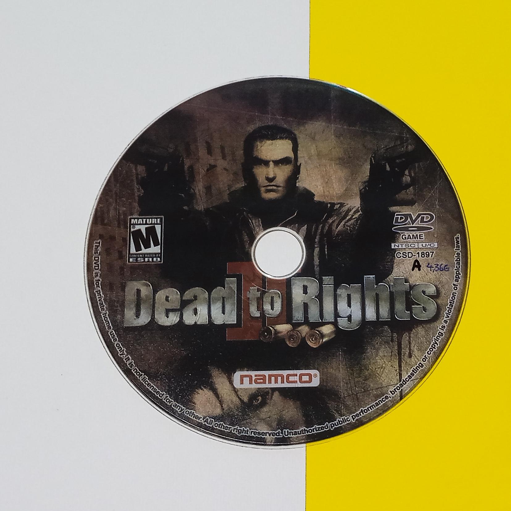 بازی PS2 Dead to Rights 2 مالزی پلی استیشن 2