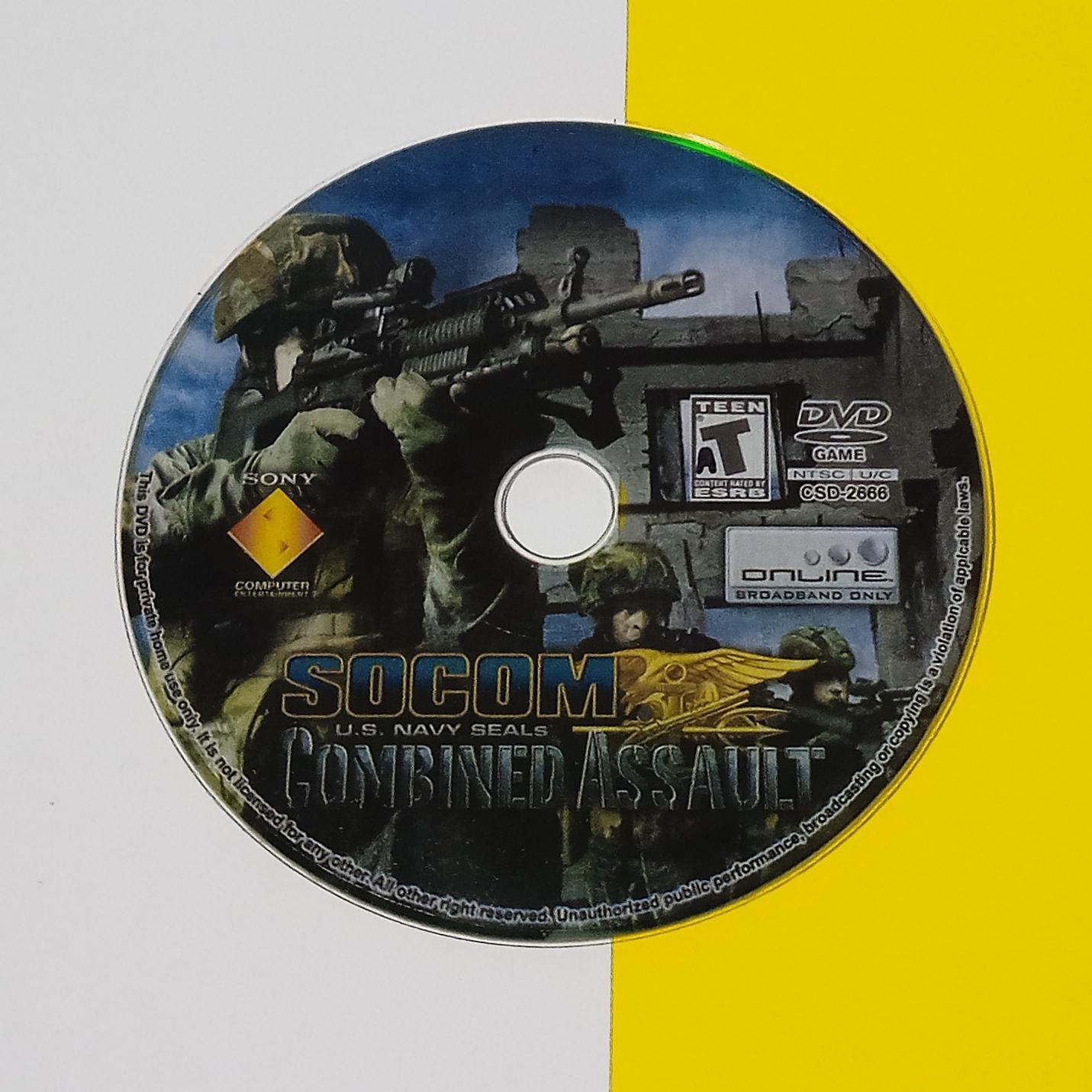 بازی PS2 Socom Combined Assault مالزی پلی 2