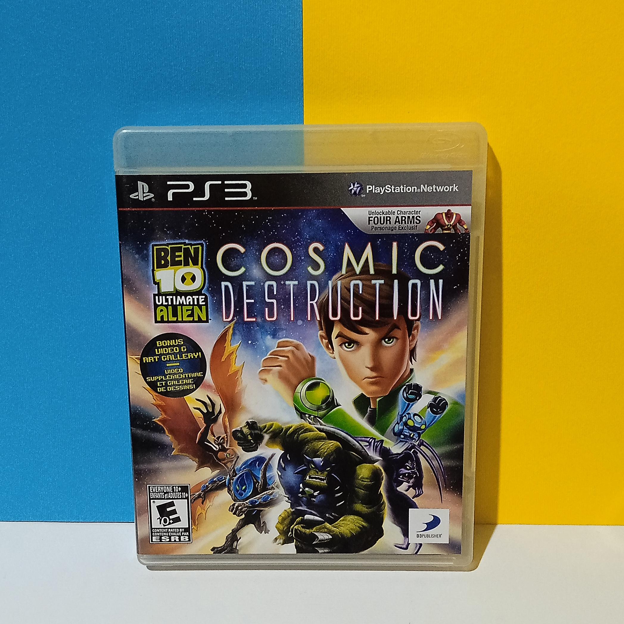 بازی PS3 Ben 10 Cosmic Destruction اورجینال پلی 3