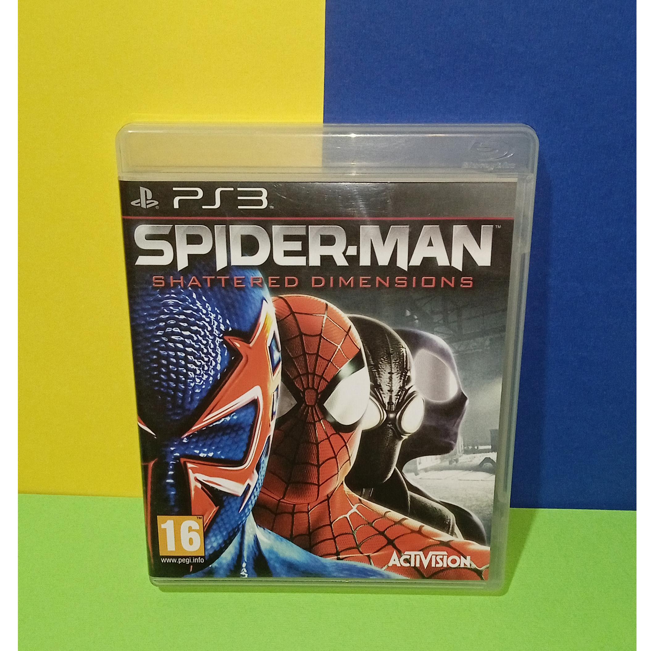 بازی PS3 Spider Man Shattered Dimensions اورجینال