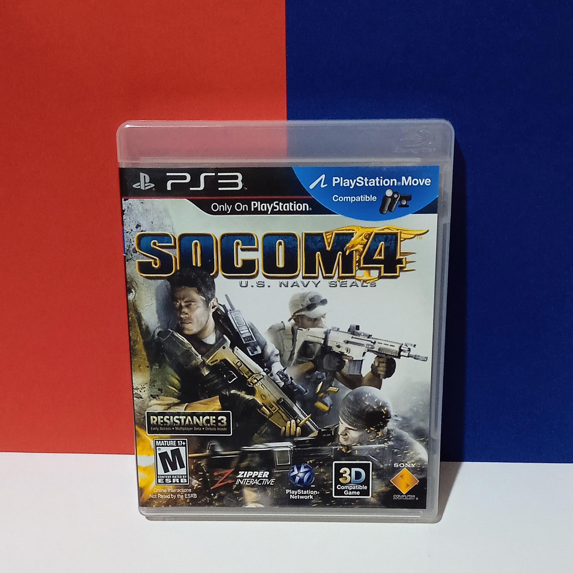 بازی PS3 Socom 4 اورجینال پلی استیشن 3