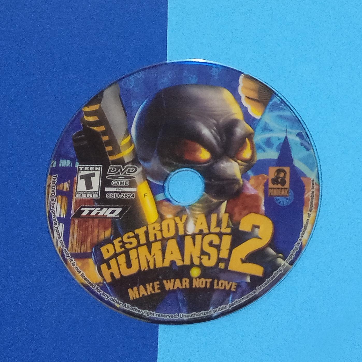 بازی PS2 Destroy All Humans 2 مالزی پلی 2