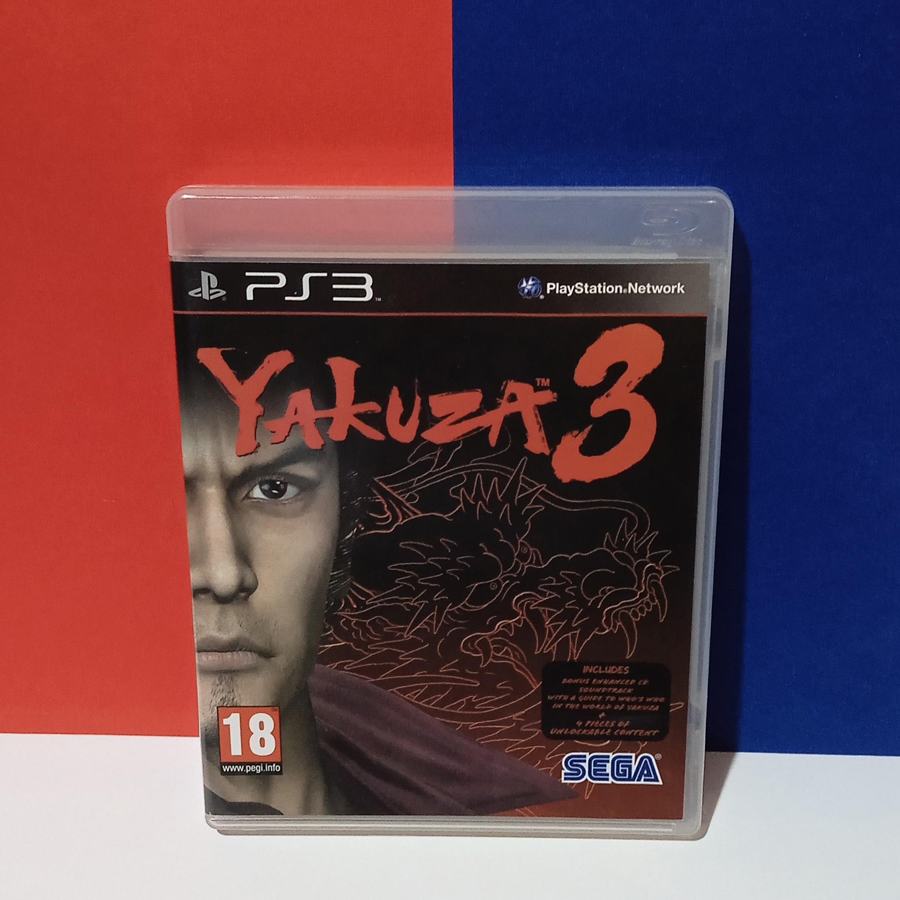 بازی PS3 Yakuza 3 اورجینال پلی استیشن 3 درحد اک