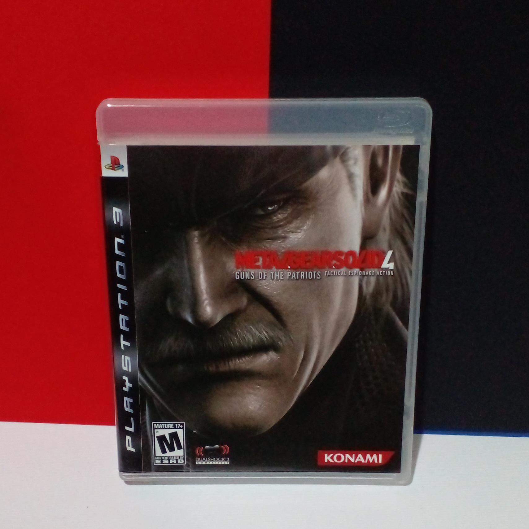 بازی PS3 Metal Gear Solid 4 اورجینال پلی استیشن 3